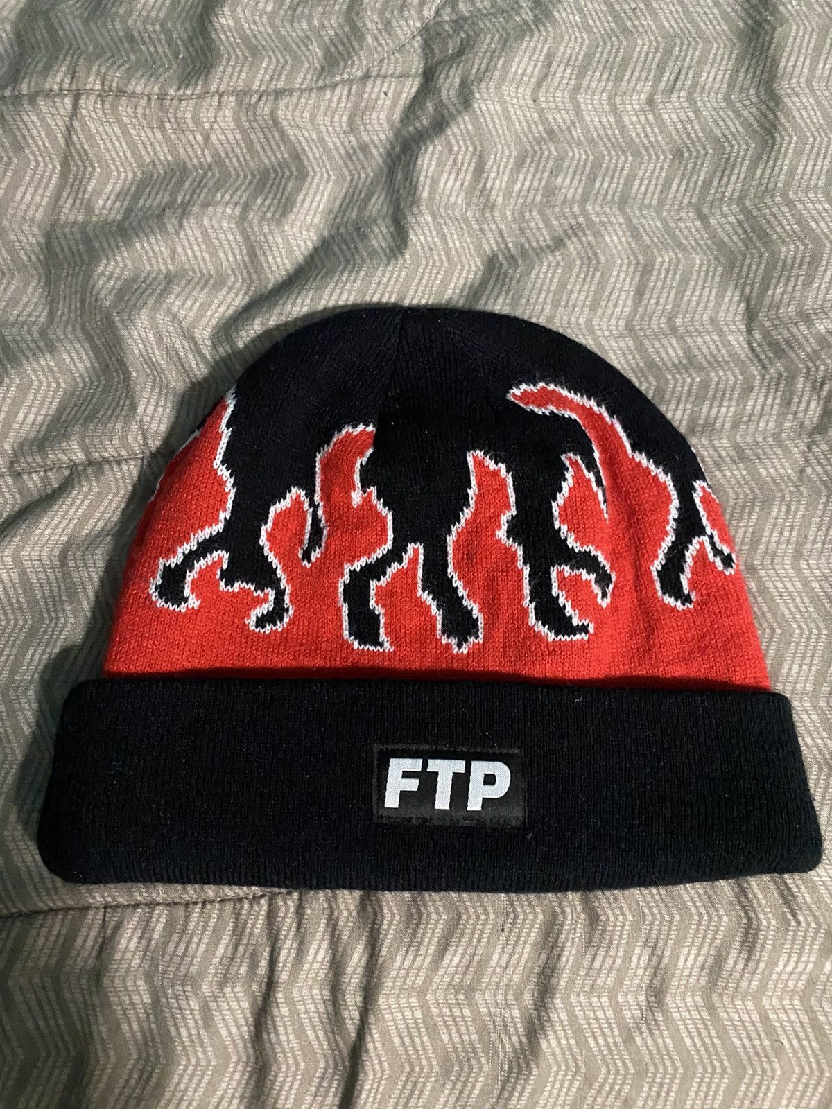 Ftp Beanie Black | Grailed