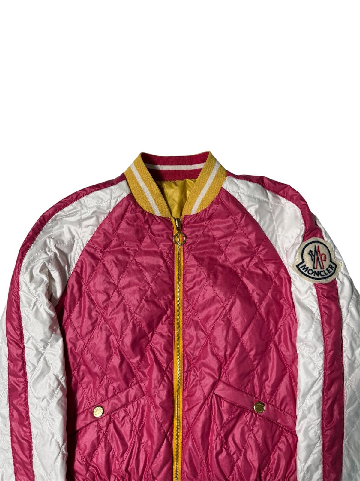 Moncler Moncler Quitted Reversible Bomber Jacket Size XS / US 0-2 / IT 36-38 - 5 Thumbnail