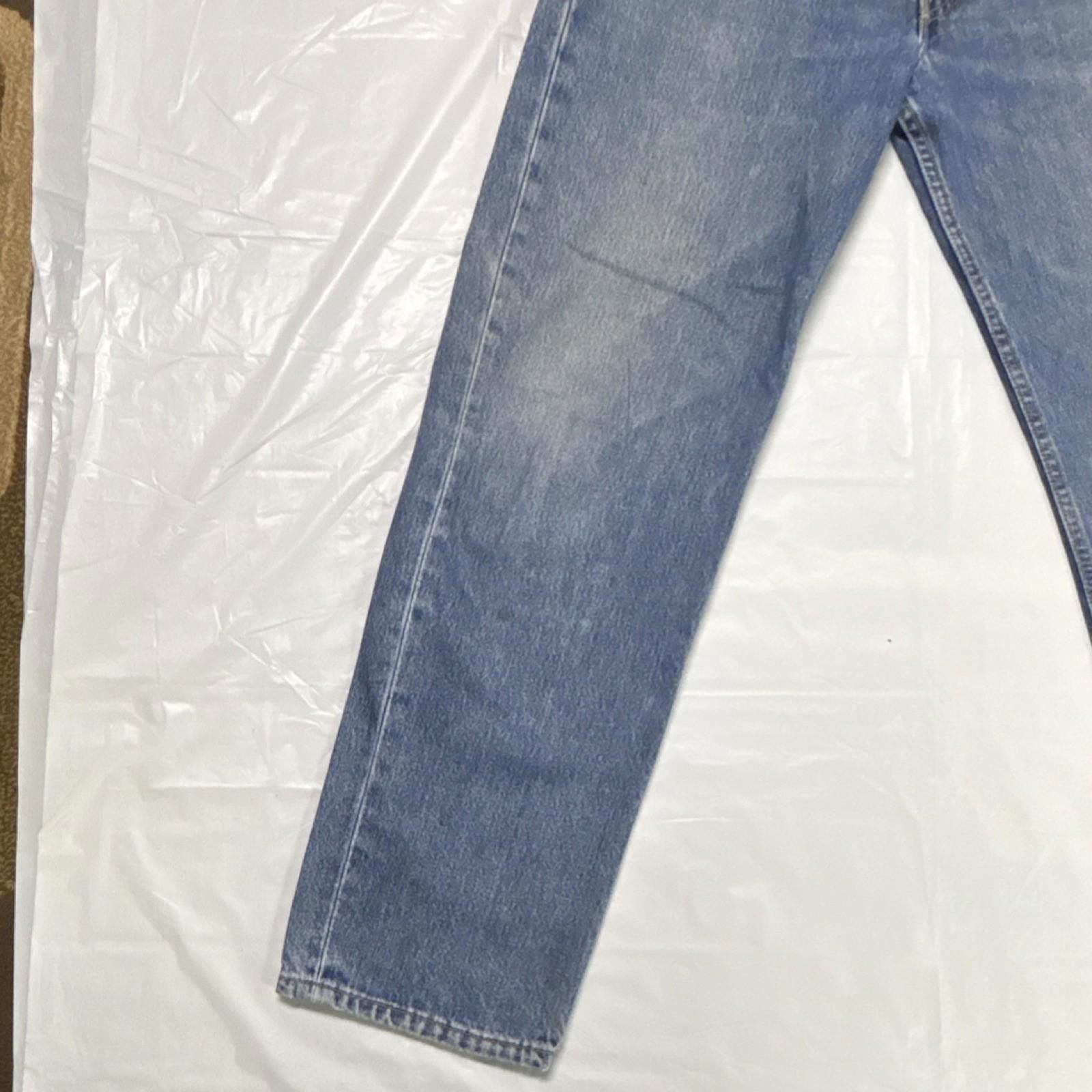 Levi's Levi's Relaxed Straight Men Jeans Denim Medium Wash 36x34 Size US 36 / EU 52 - 2 Thumbnail