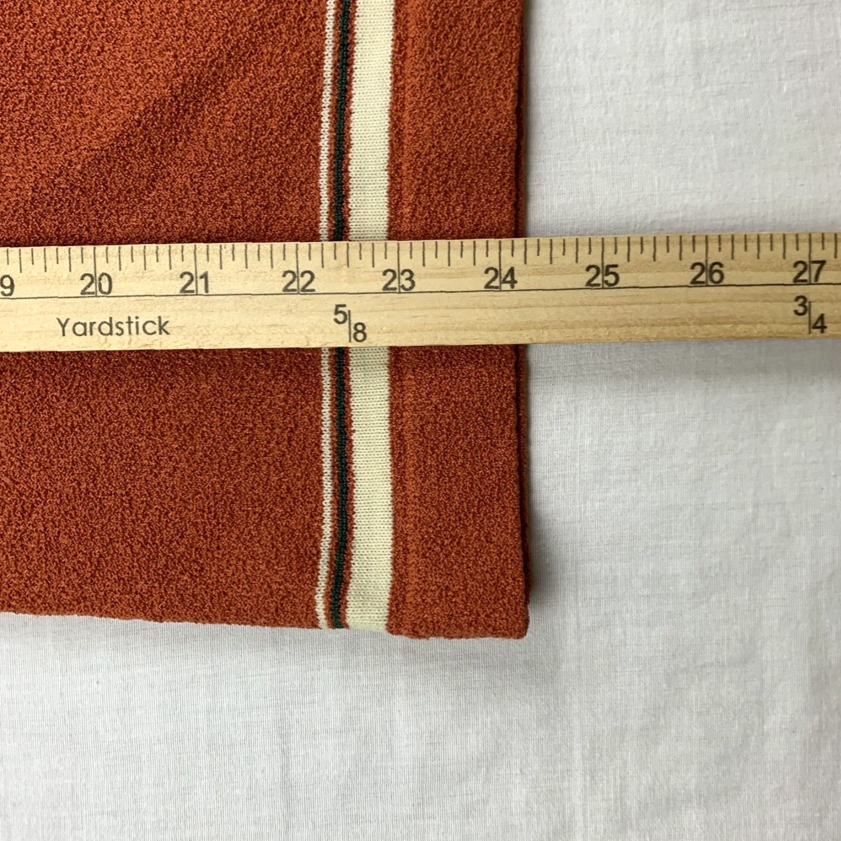 Vintage VINTAGE Full Fashioned Sweater Womens M Orange Button Up 60s Cardigan Long Sleeve Embroidered Size M / US 6-8 / IT 42-44 - 6 Thumbnail