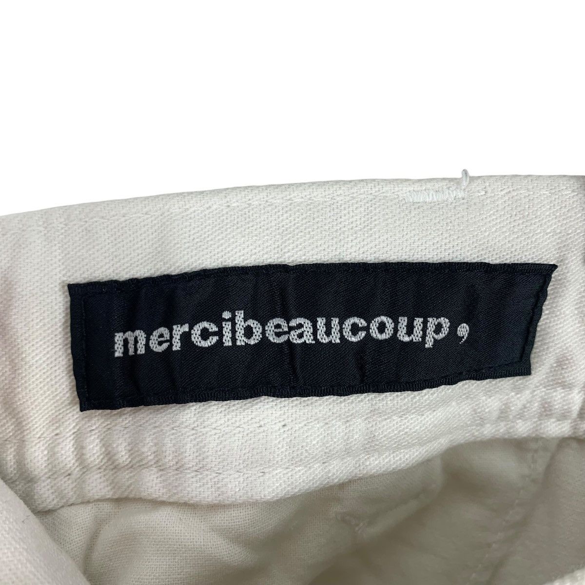 Issey Miyake × mercibeaucoup MERCIBEAUCOUP issey miyake drop crocth big tape trouser Size 29" - 3 Thumbnail