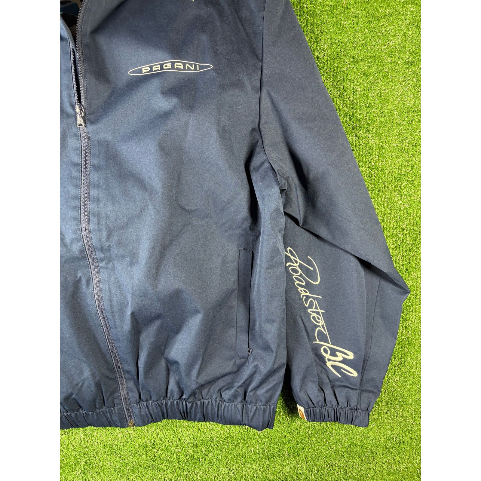 Bape Bape X Pagani Navy Blue ABC Camo Jacket Size Medium Size US M / EU 48-50 / 2 - 2 Thumbnail