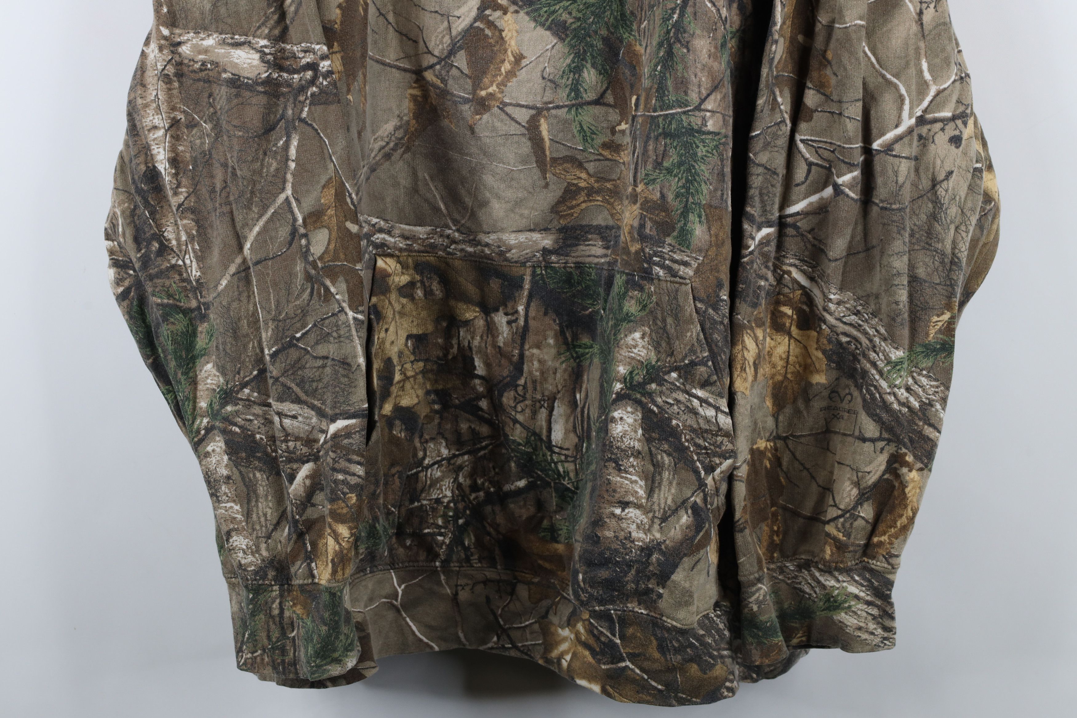 Vintage Vintage Y2K Streetwear Realtree Camouflage Hoodie Sweatshirt Size US XXL / EU 58 / 5 - 3 Thumbnail