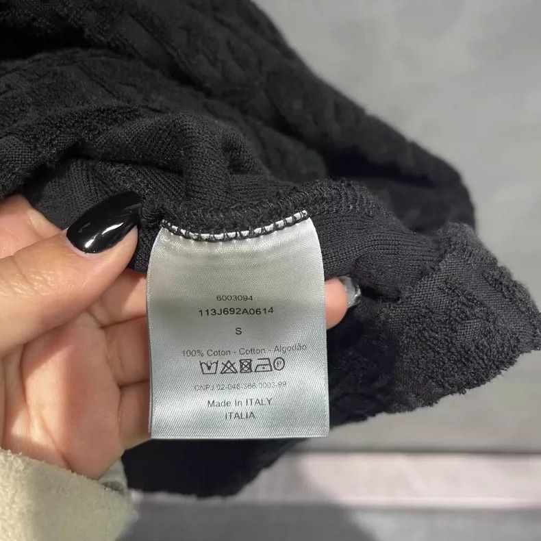Dior Dior Black Logo Short Sleeve T-2505 Size US S / EU 44-46 / 1 - 4 Thumbnail