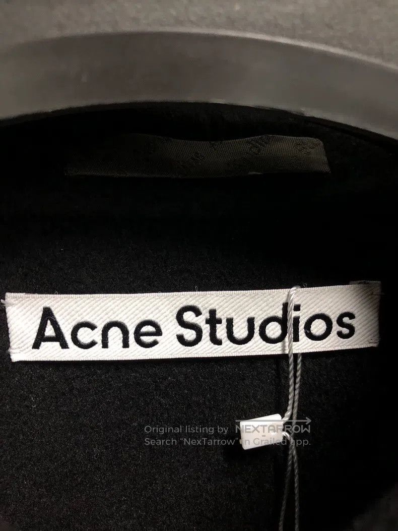 Acne Studios Acne Studios Solid Zip Long Sleeve Collar Jacket, Black, C Size US M / EU 48-50 / 2 - 3 Thumbnail