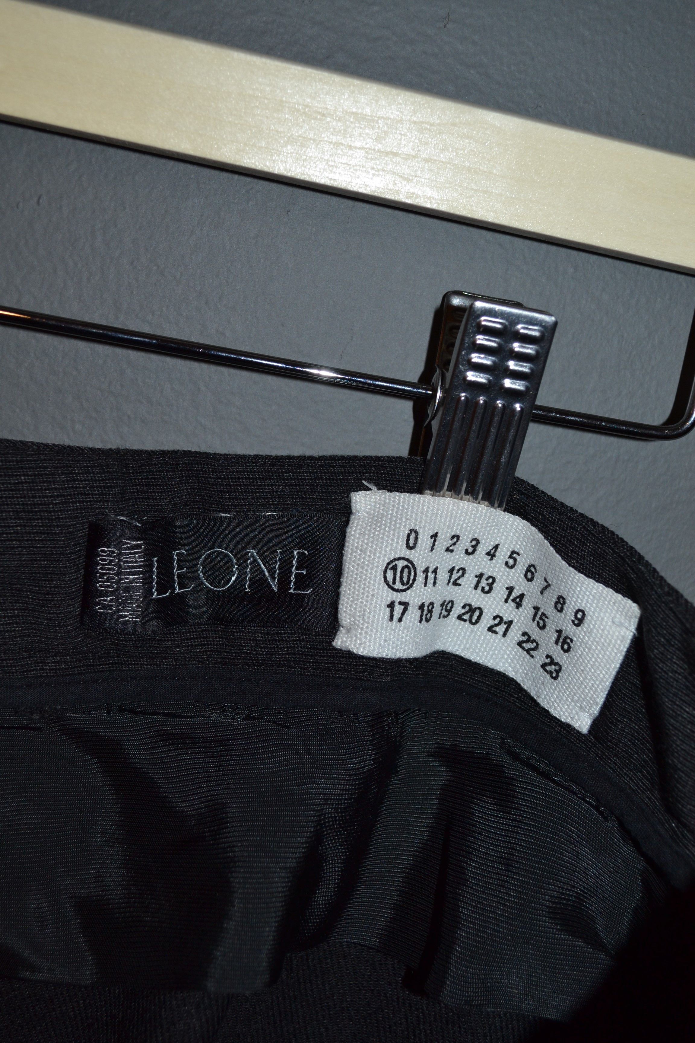 MARTIN MARGIELA wool trousers