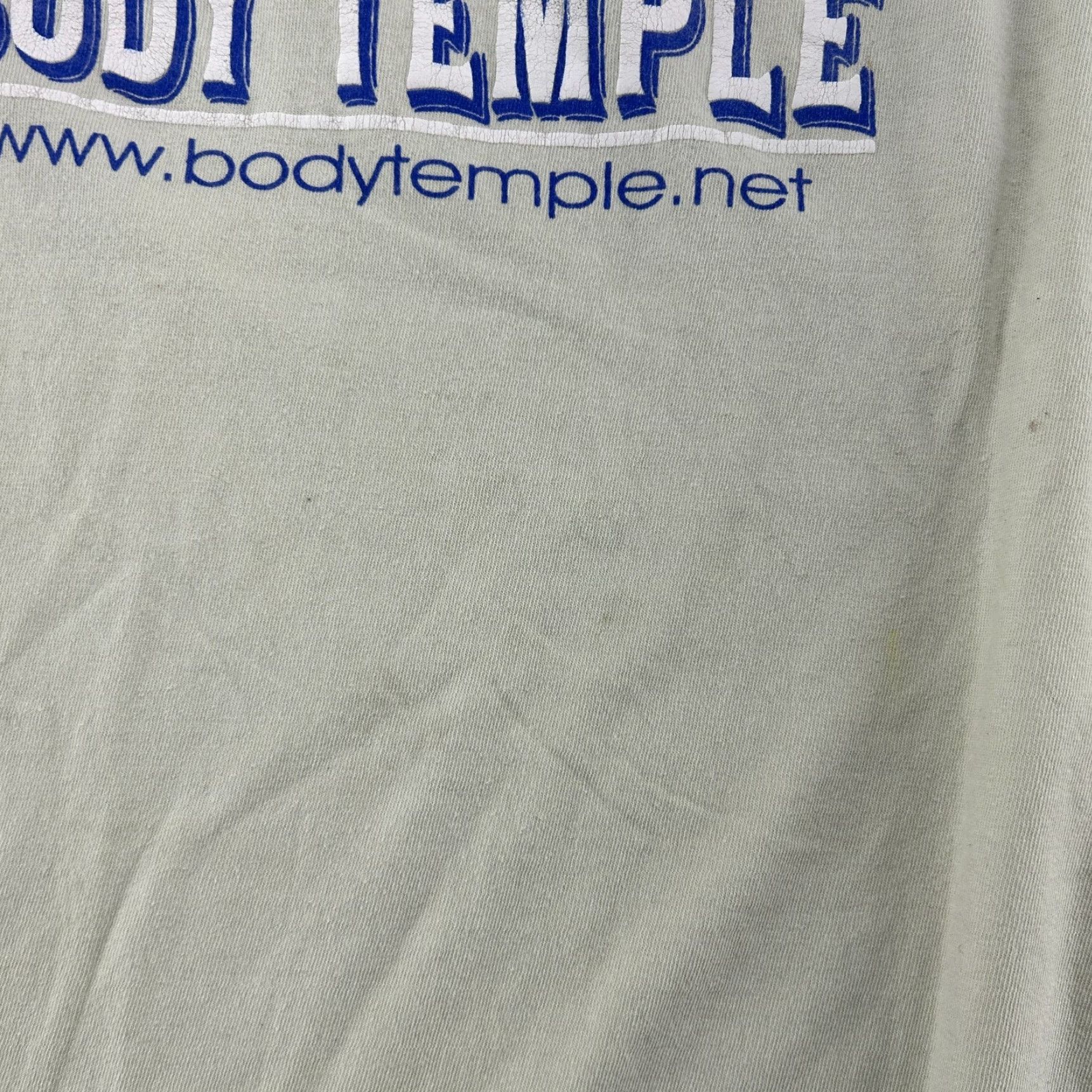 Vintage VINTAGE Body Temple Shirt Mens XL White USA Flag 2005 90s T-Shirt Size US XL / EU 56 / 4 - 5 Thumbnail