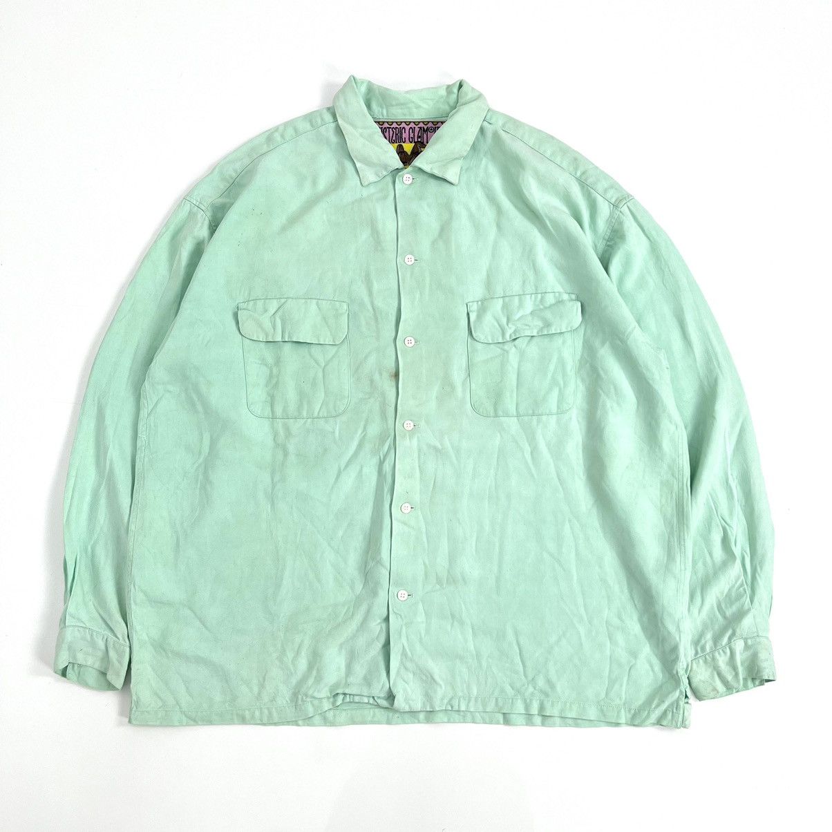 Hysteric Glamour 1980s Vintage Hysteric Glamour Farina Poem Printed Shirt Size US L / EU 52-54 / 3 - 12 Thumbnail
