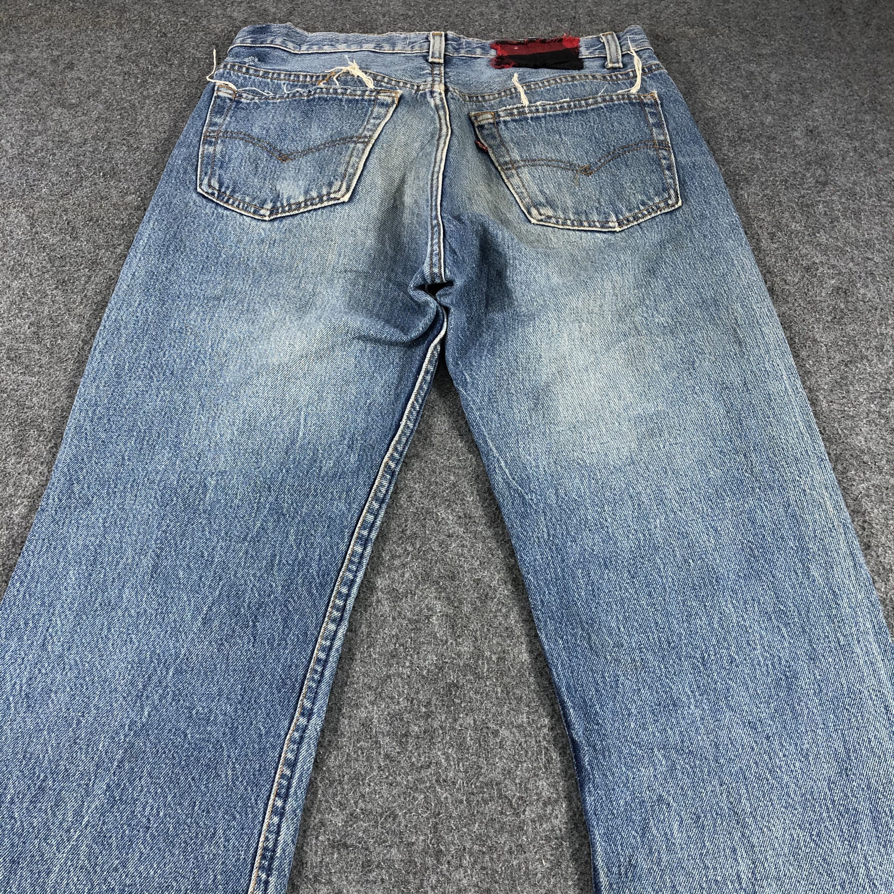 Levi's × Vintage Vintage 90s Levis 501 Jeans -JM884 Size US 31 - 4 Thumbnail