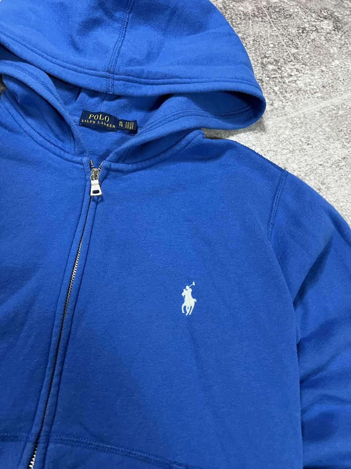 Polo Ralph Lauren Vintage Polo Ralph Lauren Zip Up Hoodie Y2K Size US XL / EU 56 / 4 - 5 Thumbnail