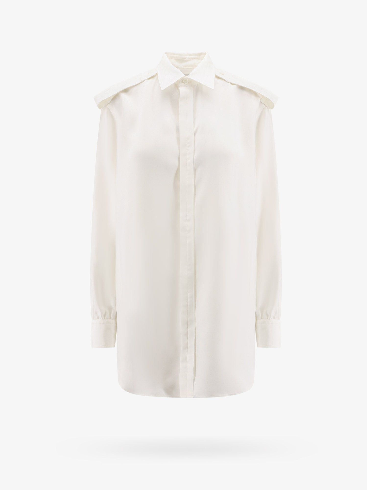 image of Burberry Shirt Woman White Shirts, Women's (Size XS)