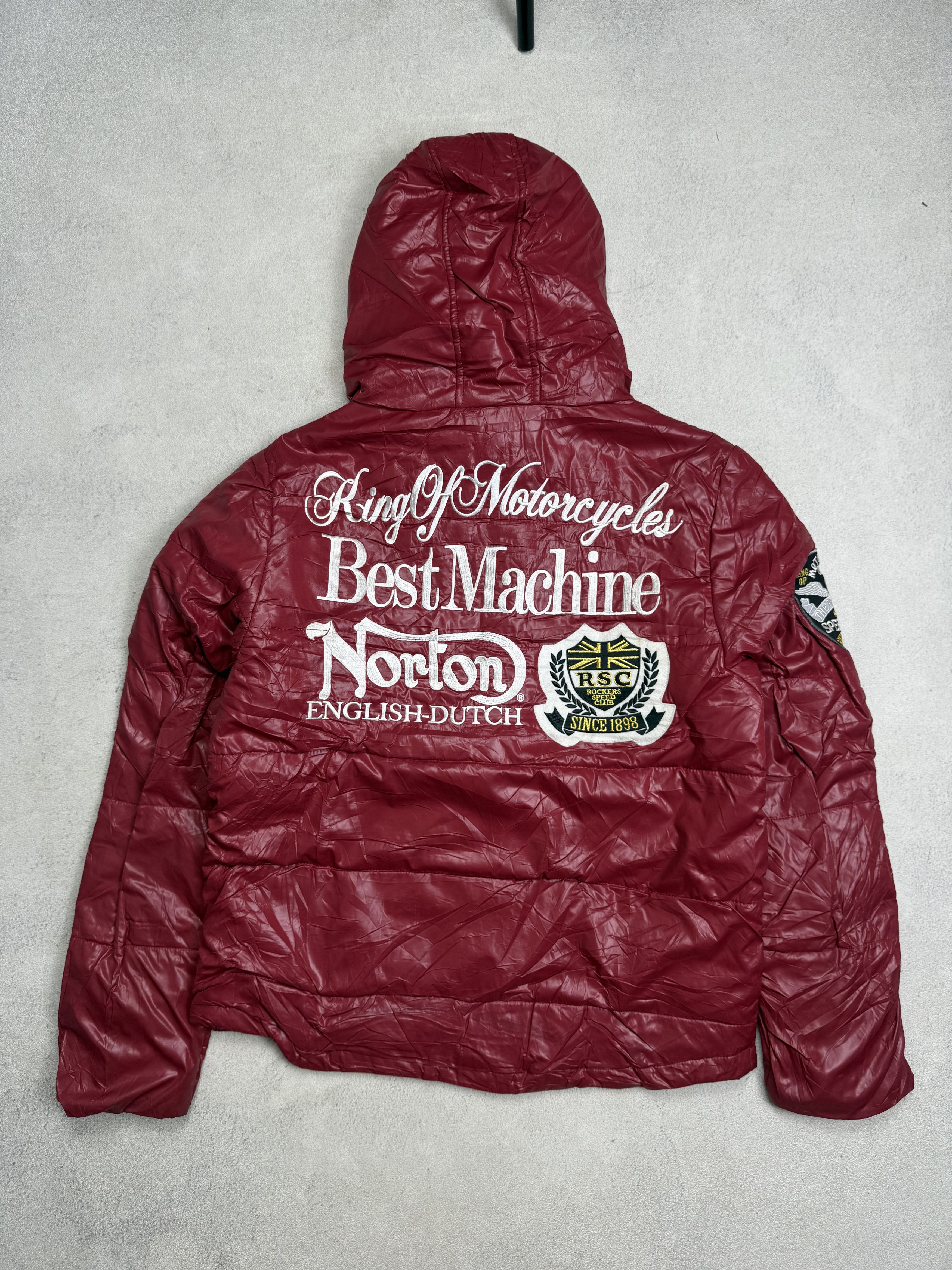 Norton Vintage Norton Puffer Jacket Size US S / EU 44-46 / 1 - 1 Thumbnail