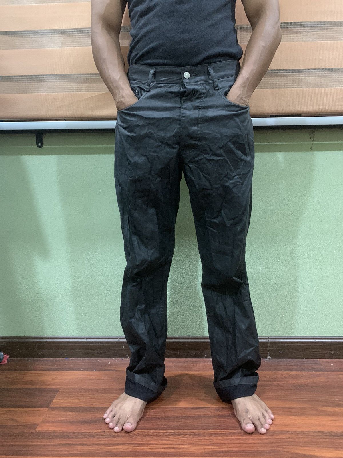 5351 POUR LES HOMMES 5351 Pour Les Hommes Waxed Pants Size US 30 / EU 46 - 13 Thumbnail