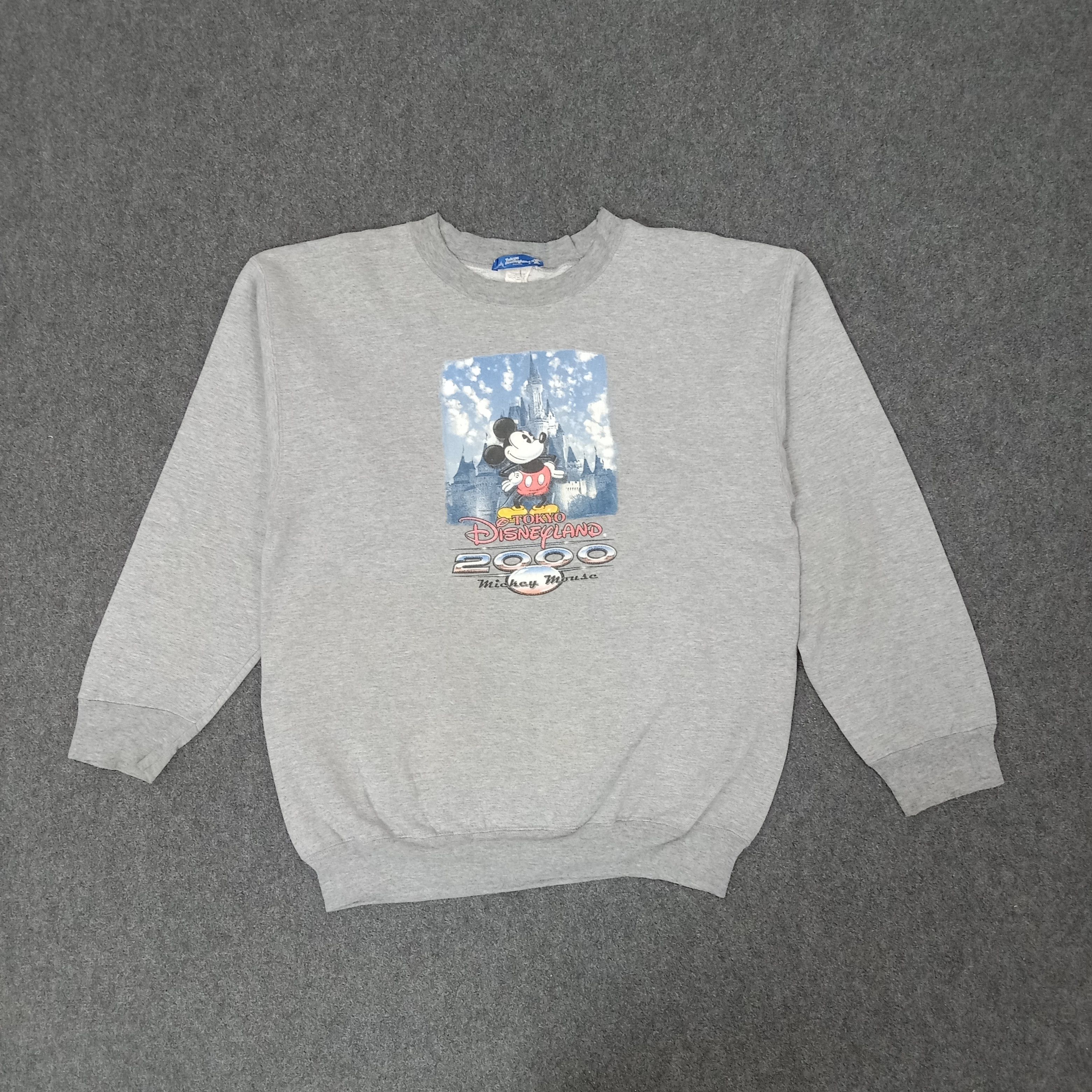 Disney × Mickey Mouse × Vintage Mickey Mouse Tokyo Disneyland Promo Sweatshirt Size US M / EU 48-50 / 2 - 1 Thumbnail