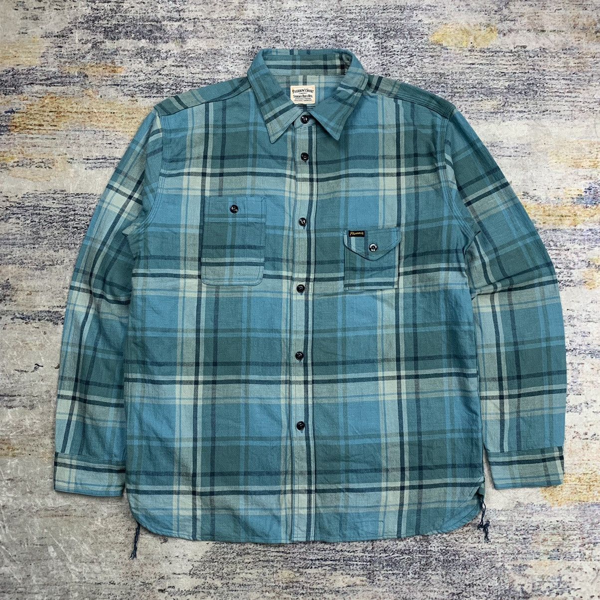 Pherrow's Pherrows stormy blue chambray flannel Size US XL / EU 56 / 4 - 1 Thumbnail