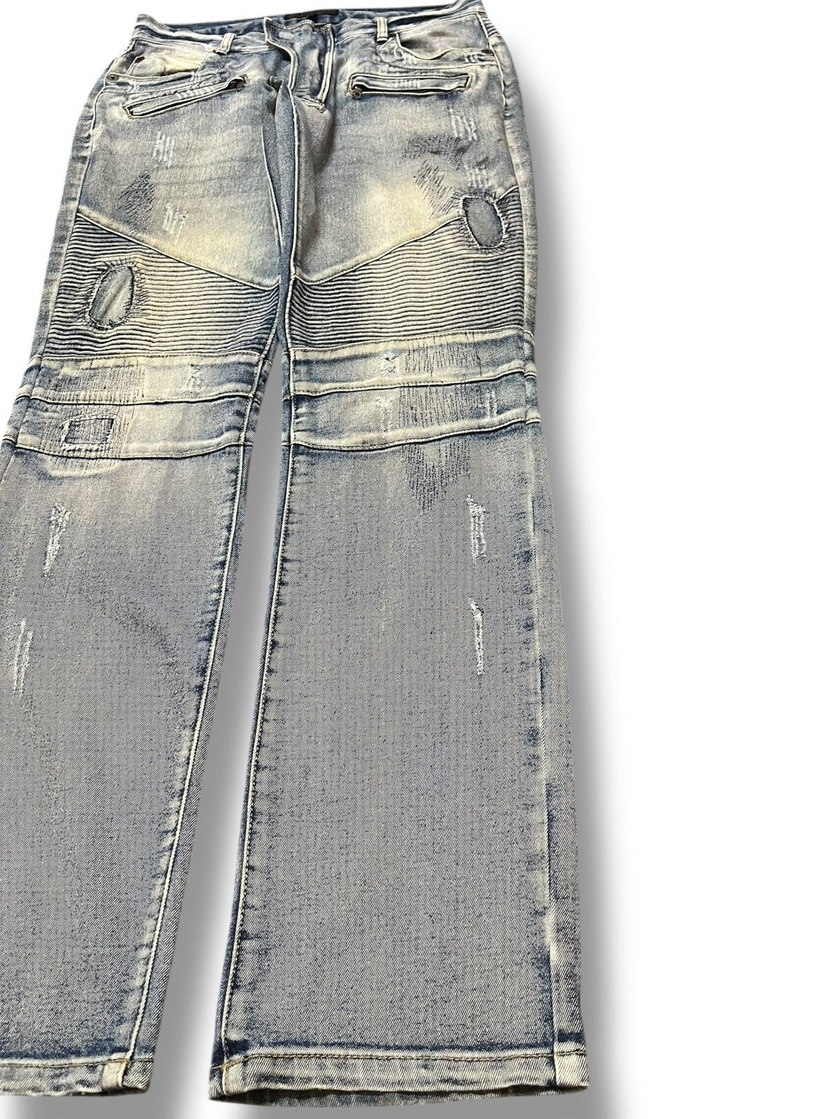 In The Attic Vintage In The Attic Biker Knee Pad Cargo Denim Size US 32 / EU 48 - 6 Thumbnail