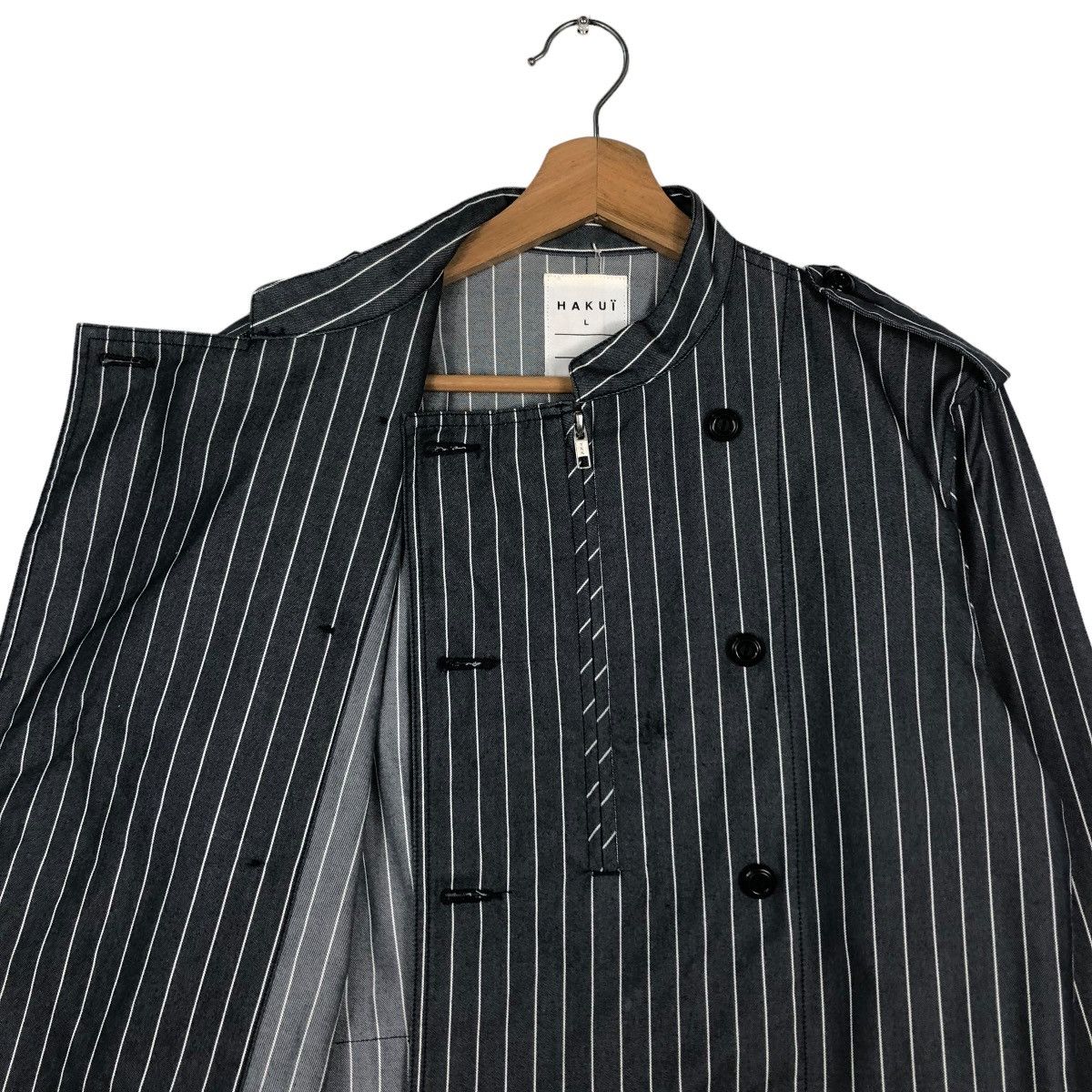Japanese Brand 🔥VINTAGE HICKORY CHORE JACKET HAKUT JAPAN ISSEY MIYAKE Size US M / EU 48-50 / 2 - 12 Thumbnail
