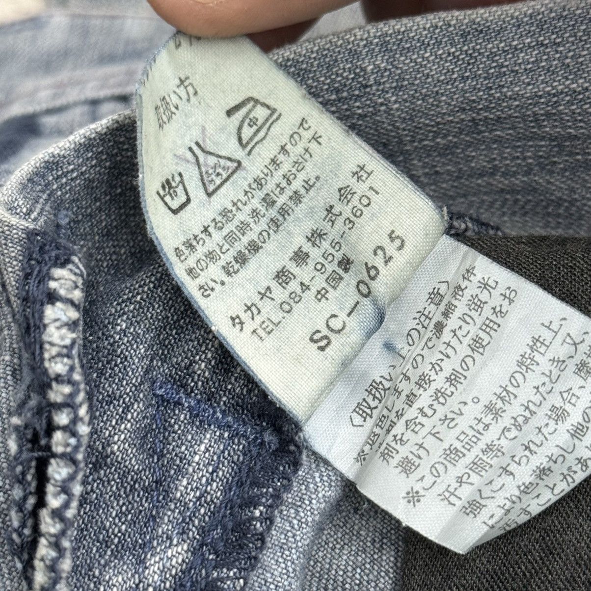 Marithe + Francois Girbaud Marithe Francois Girbaud Heavy Stitching Distressed Dirt Size US 30 / EU 46 - 20 Thumbnail