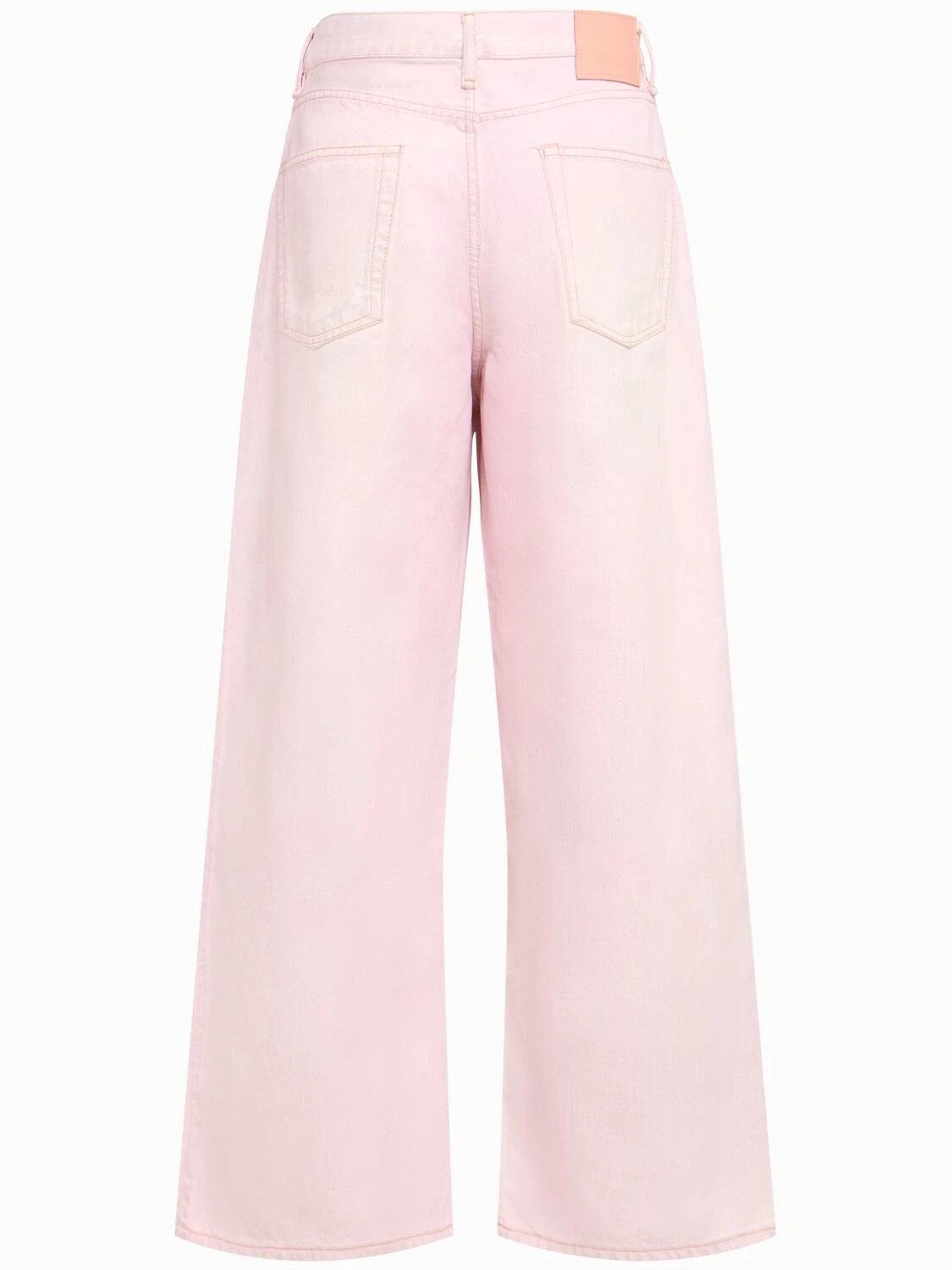 Acne Studios ACNE STUDIOS $620 1981 Pink Wide Jeans New & Authentic Size 26" / US 2 / IT 38 - 2 Thumbnail