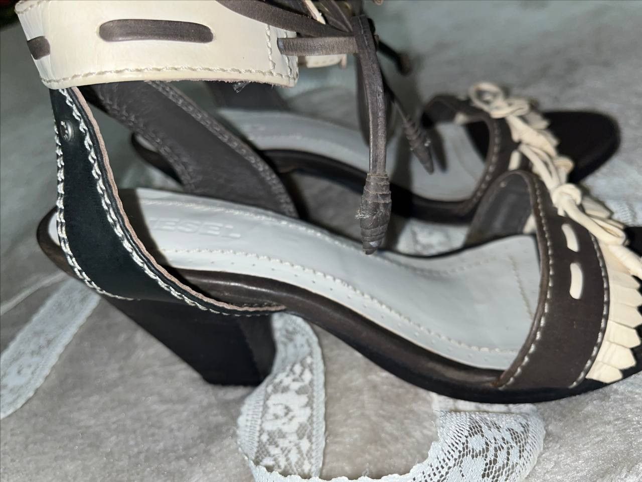 Diesel × Vintage Diesel Vintage Sandals 1990-х Size US 6 / IT 36 - 7 Thumbnail