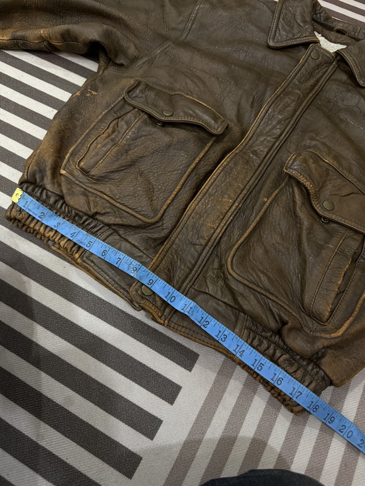Genuine Leather 🔥🔥🔥ARCHIVE VINTAGE URBAN EXPRESS A2 LEATHER JACKET Size US M / EU 48-50 / 2 - 22 Thumbnail