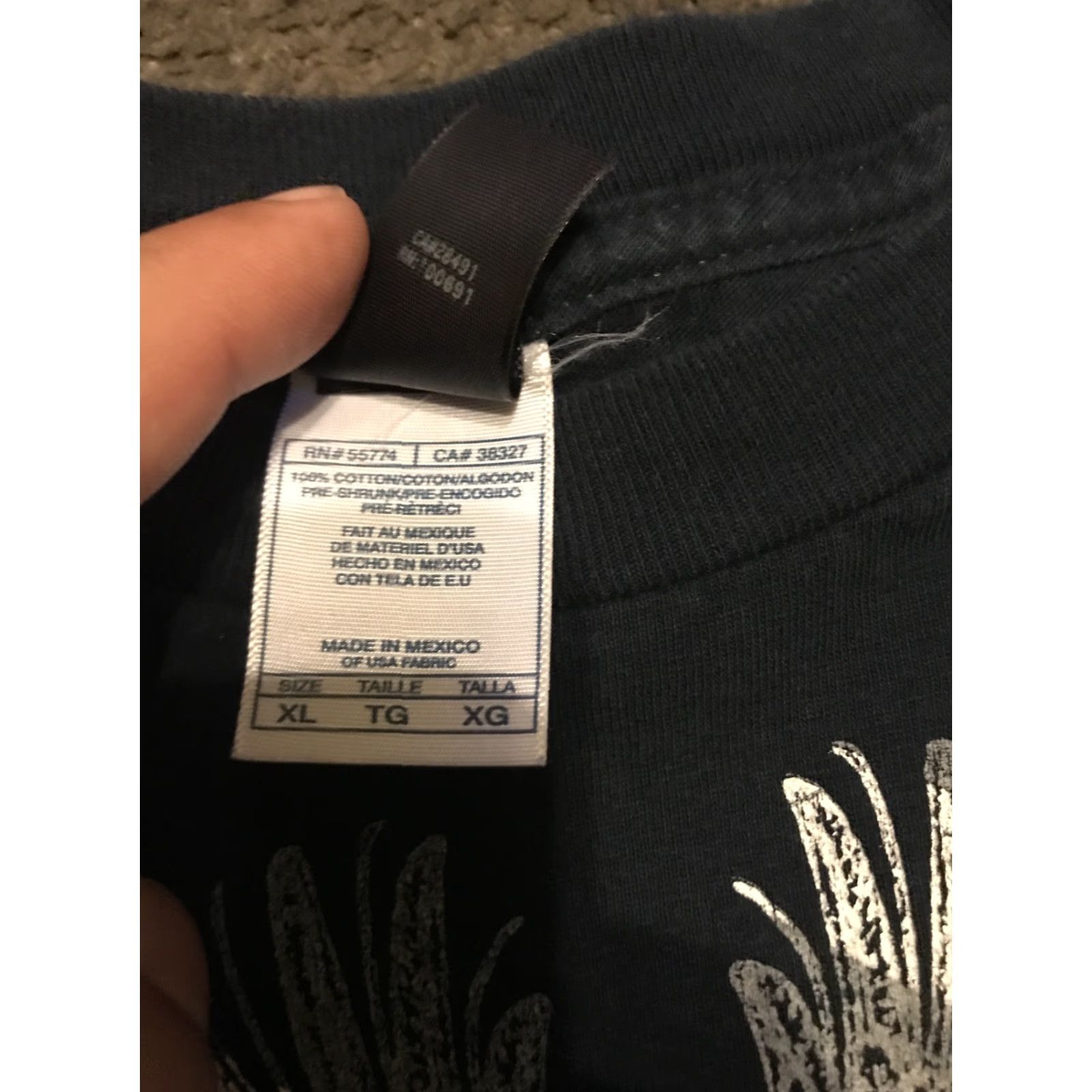 Hurley VINTAGE Hurley T-Shirt Long Sleeve XL Navy Blue Grunge Y2K Men Shirts Adult XL Blue Grunge Vintage Womens/Mens Size US XL / EU 56 / 4 - 4 Thumbnail