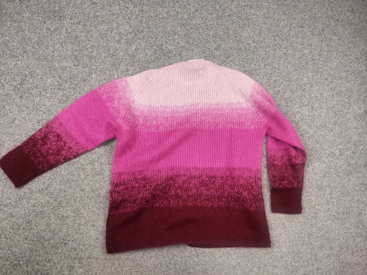 Handmade Vintage 90s Handmade Knit sweater Crew Neck Wool Blend Fuzzy Size L / US 10 / IT 46 - 11 Thumbnail