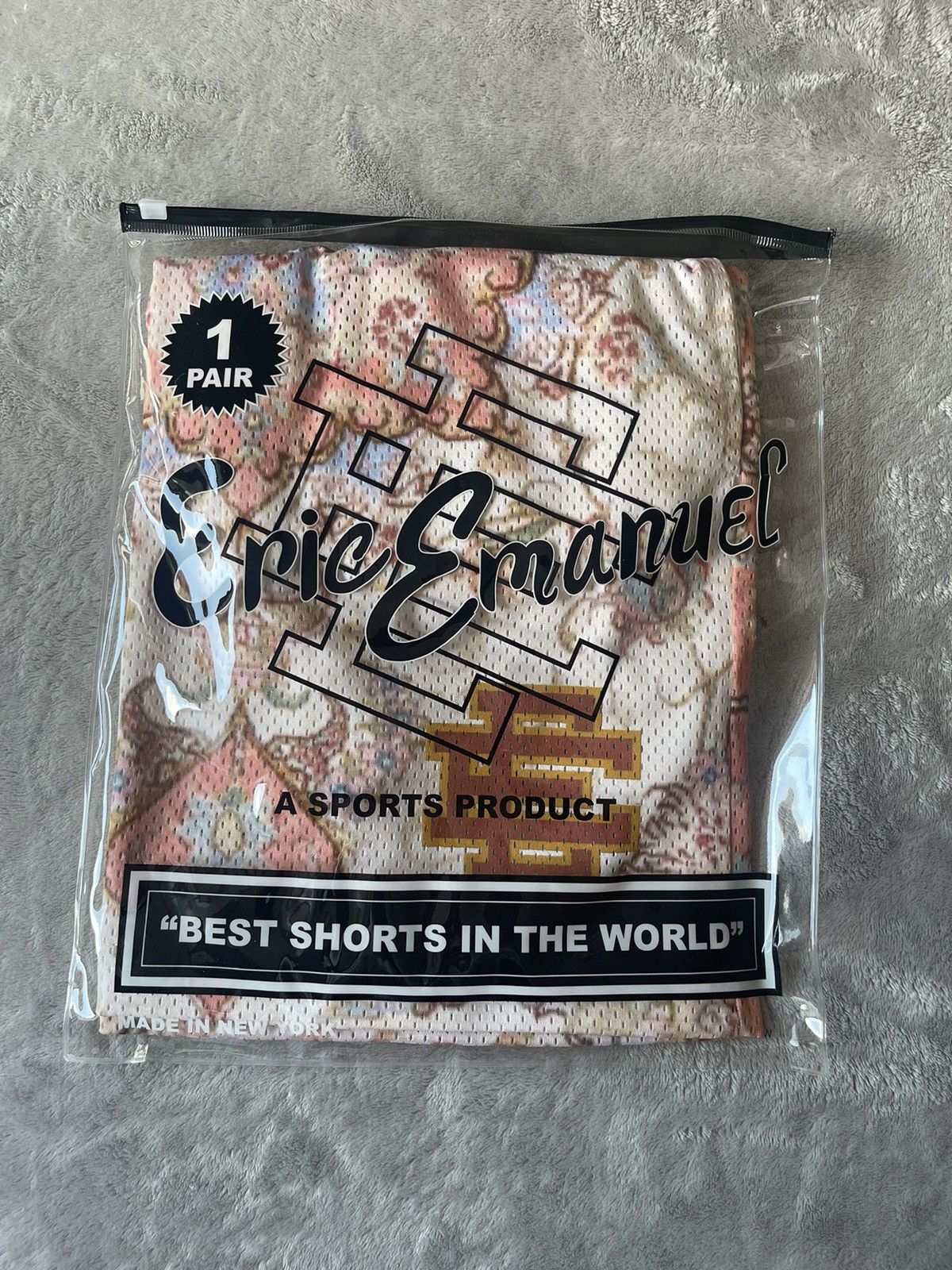 Eric Emanuel Eric Emanuel EE Basic Rug Print Short XL Size US 35 - 6 Thumbnail