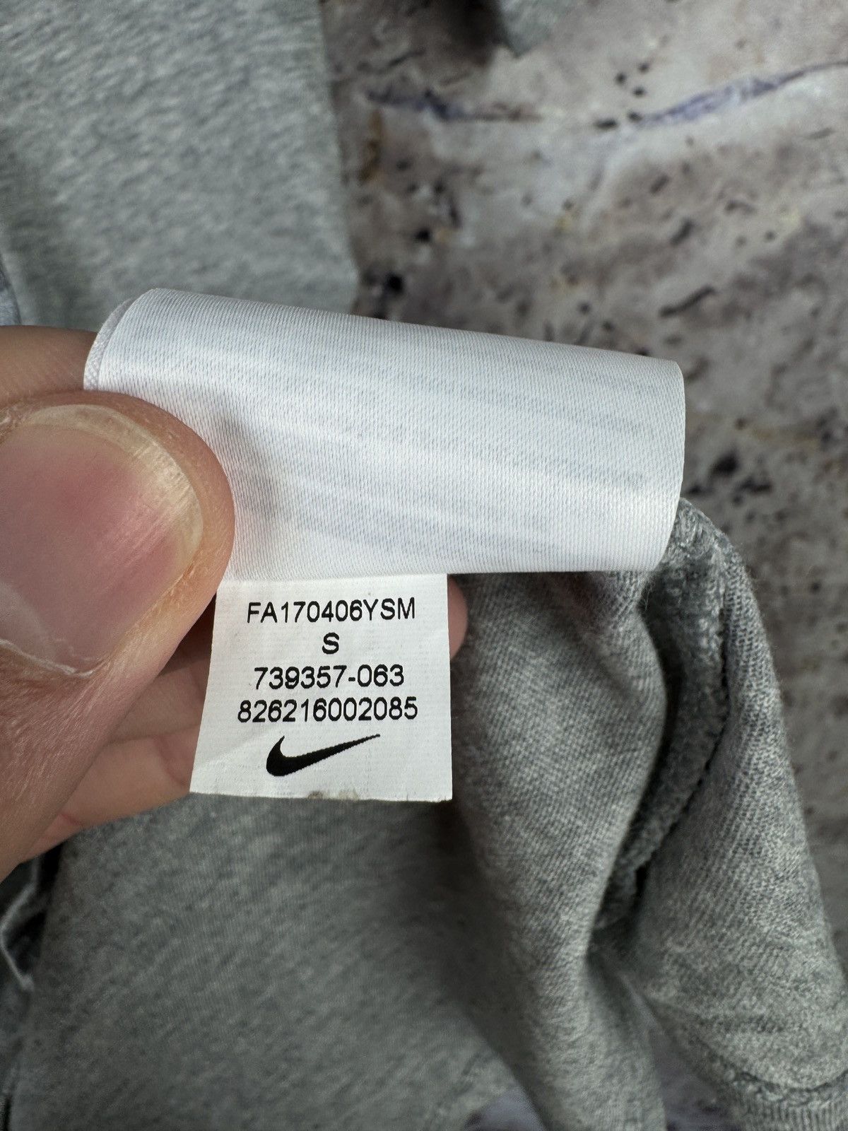 Nike Men’s Nike Just Do It T-Shirt Grey Streetwear Size Small Size US S / EU 44-46 / 1 - 8 Thumbnail