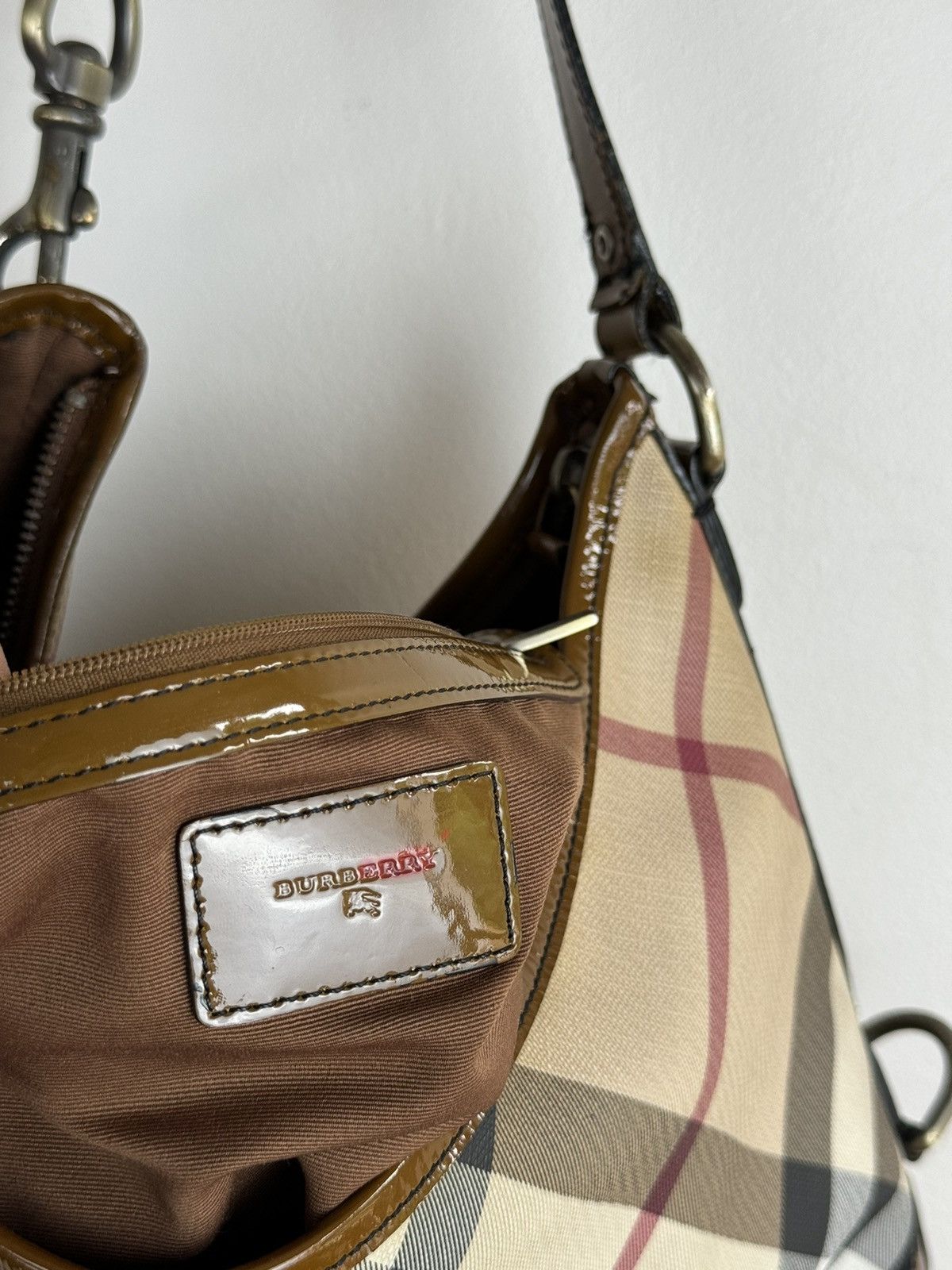 Burberry Leather shoulder bag Burberry original luxury casual item Size ONE SIZE - 6 Thumbnail