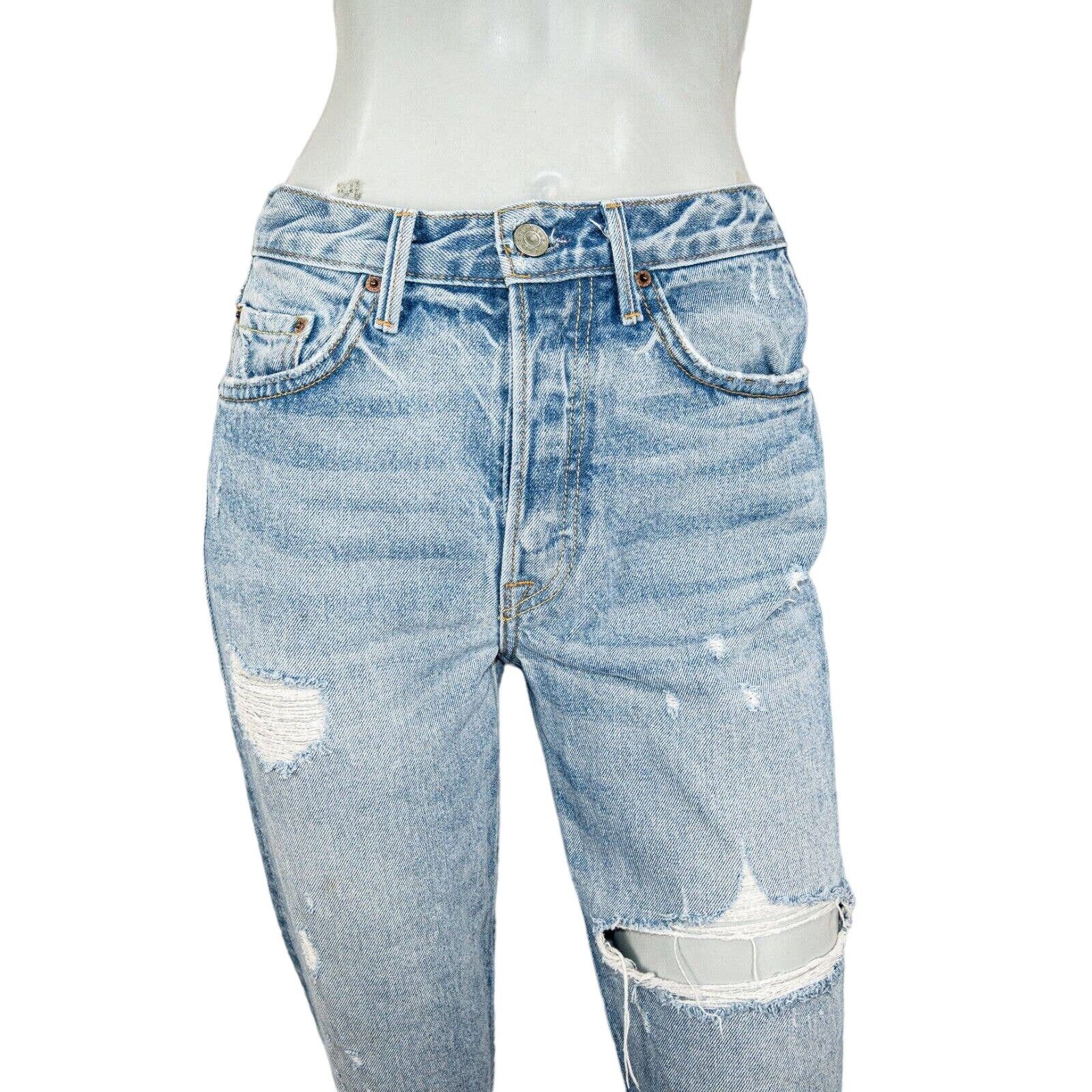 GRLFRND GRLFRND Karolina High Rise Straight Crop Jeans more love Size 26" / US 2 / IT 38 - 9 Thumbnail