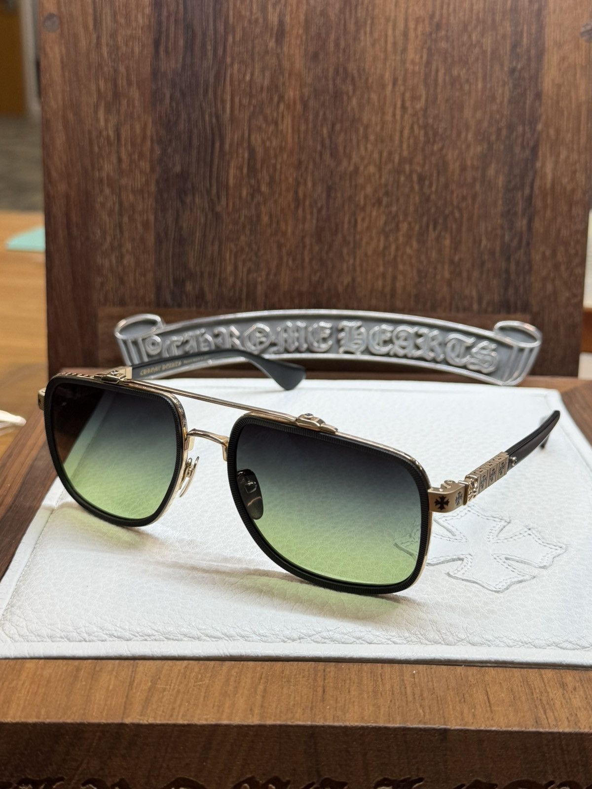 Chrome Hearts Chrome Hearts Hardman Sunglasses Size ONE SIZE - 8 Thumbnail