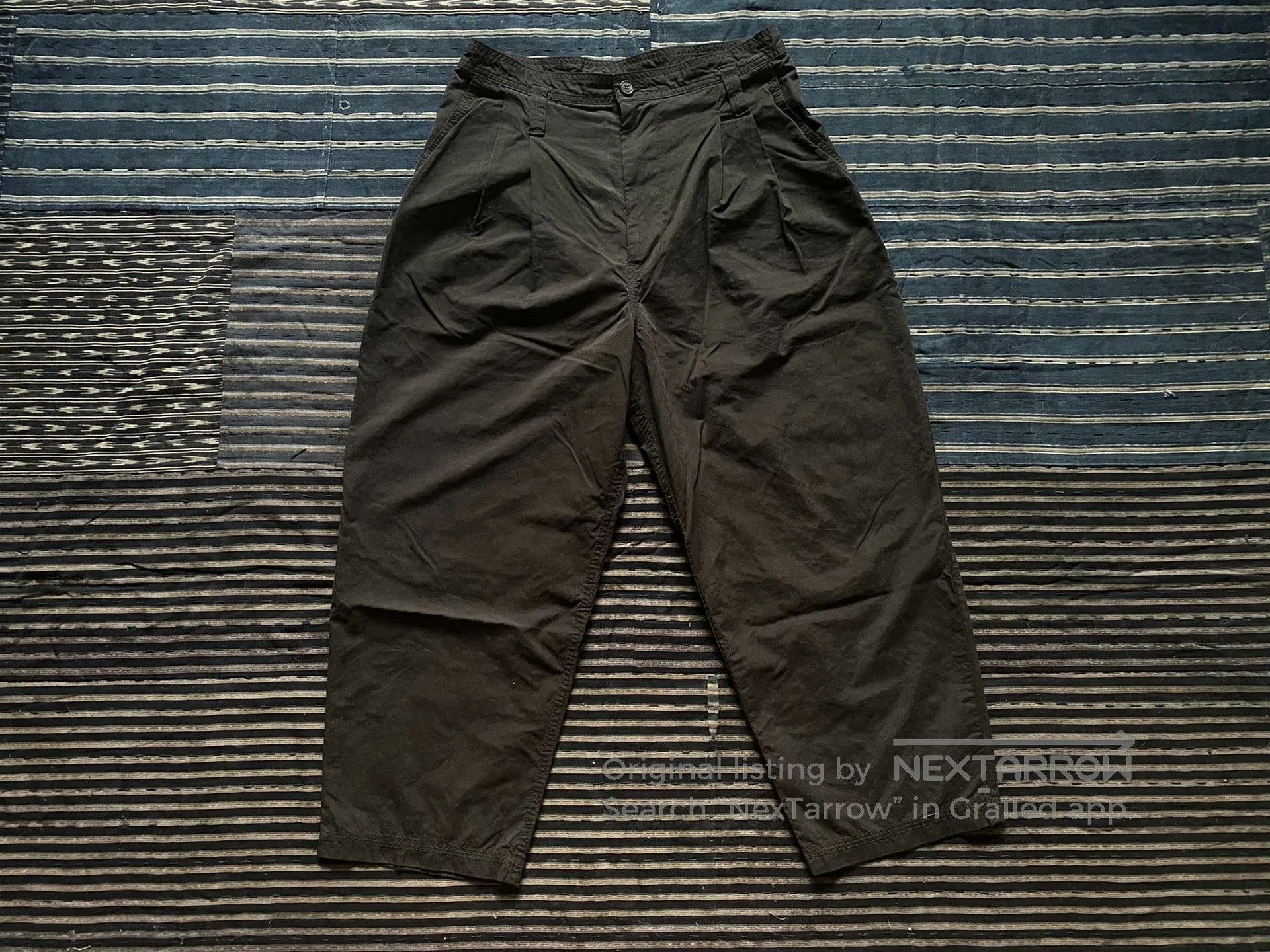 Porter Classic porter classic weather trouser in black. Size US 34 / EU 50 - 1 Thumbnail