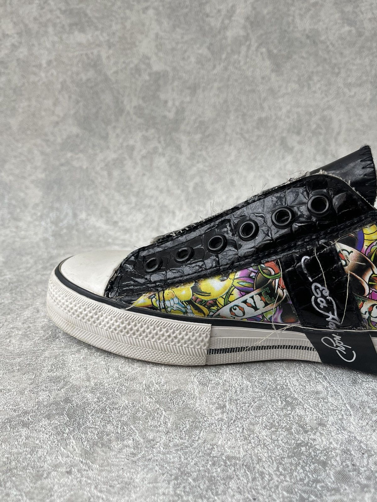 Ed Hardy Vintage Ed Hardy by Christian Audigier Slip On Shoes Size 6 Size US 6 / IT 36 - 12 Thumbnail