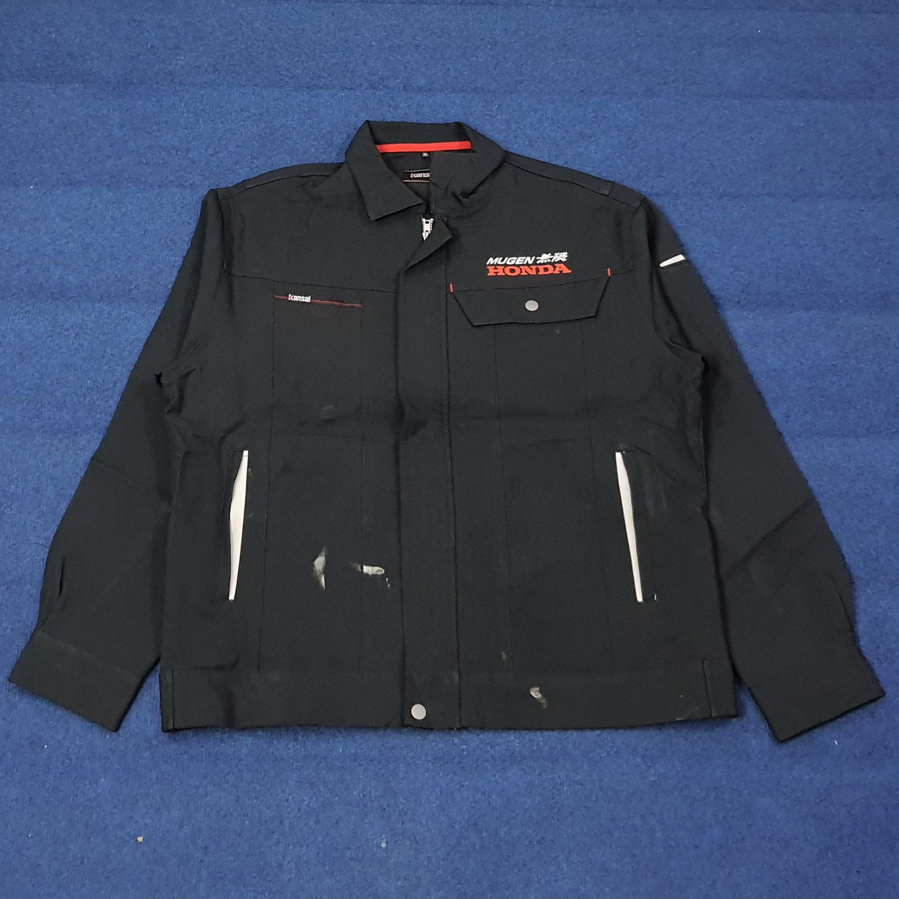 Japanese Brand Vintage Mugen Honda Motorsports Custom Logo Jacket C266N1 Size US L / EU 52-54 / 3 - 3 Thumbnail