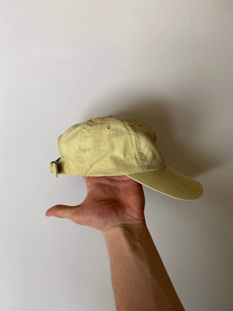 Nike × Vintage Vintage Nike Hat Cap Small logo Yellow OS 00’s Size ONE SIZE - 5 Thumbnail