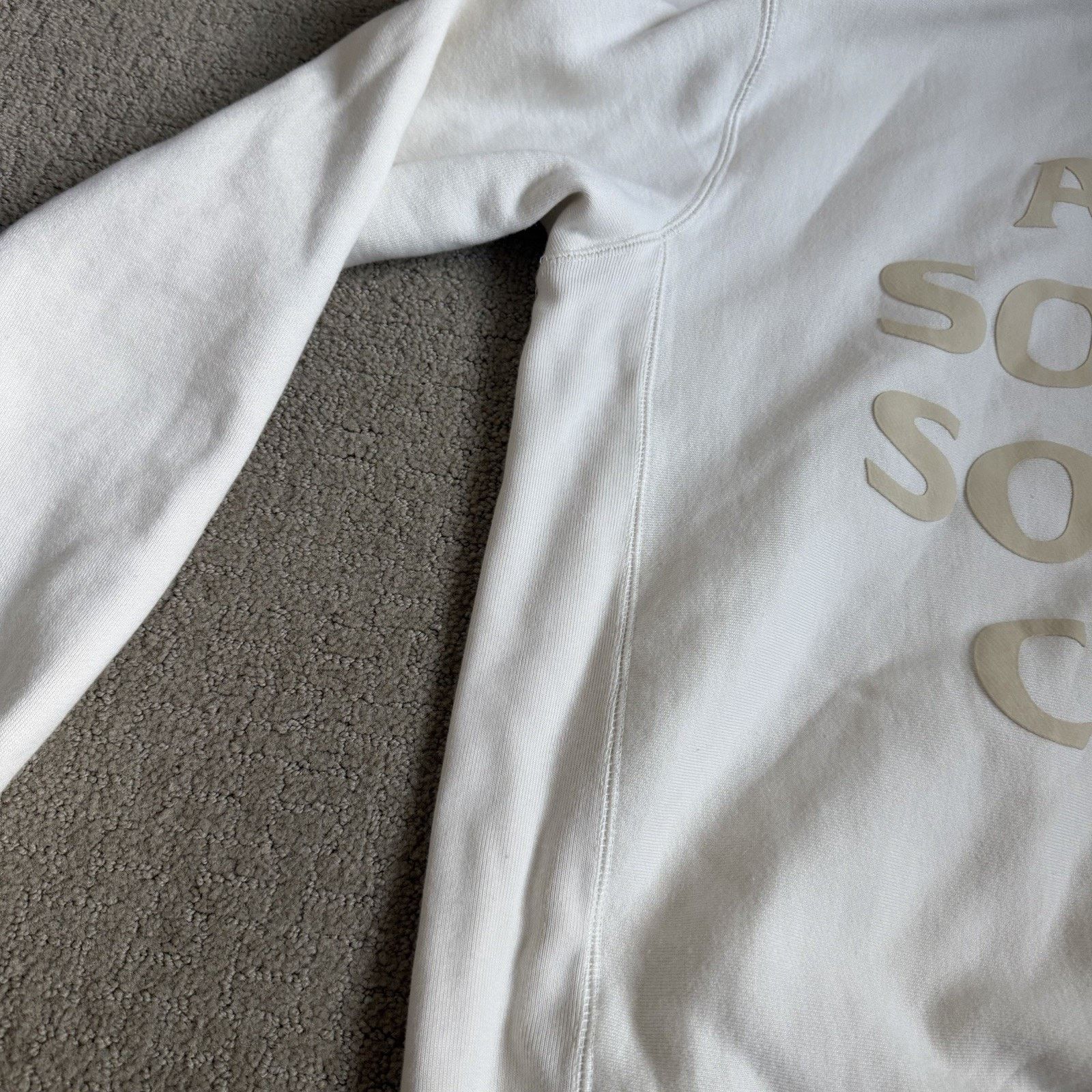 Anti Social Social Club Anti Social Social Club Hoodie Beige L Size US L / EU 52-54 / 3 - 14 Thumbnail