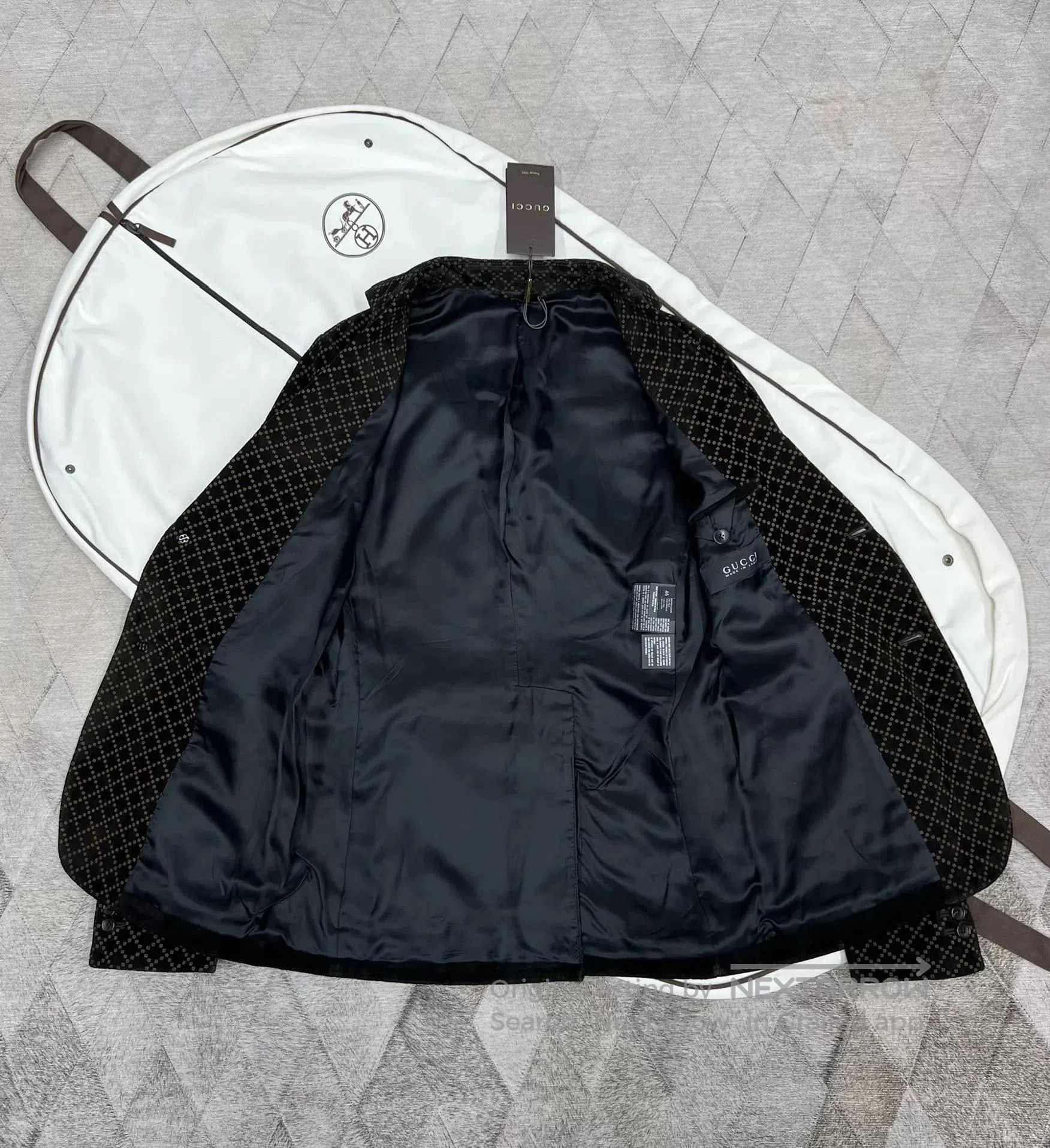 Gucci Gucci Classic GG Leather Blazer. Size US S / EU 44-46 / 1 - 6 Thumbnail