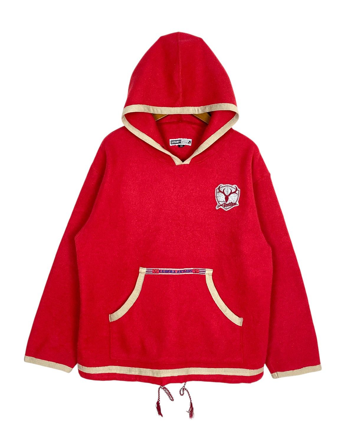 Japanese Brand Rare‼️ Vintage J. League Kashima Antlers Hoodie Fleece Size US M / EU 48-50 / 2 - 1 Thumbnail