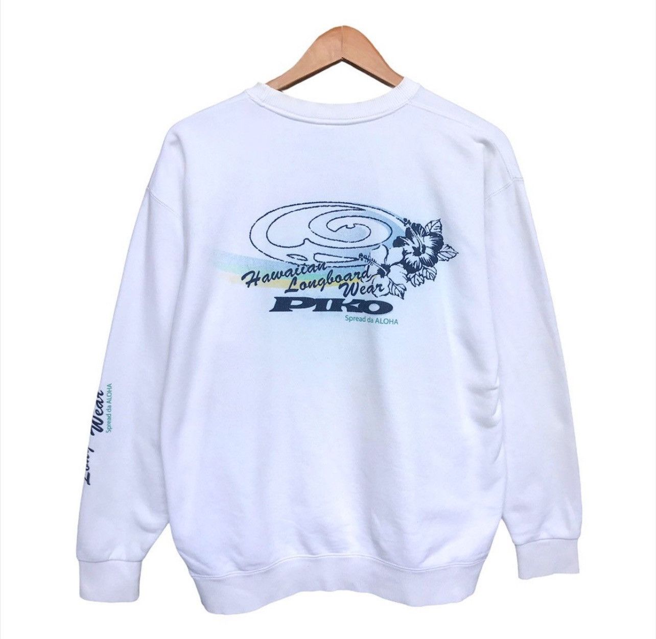 Vintage Piko Big Spellout Logo Piko Sweater Piko Sweatshirt Size US M / EU 48-50 / 2 - 1 Thumbnail