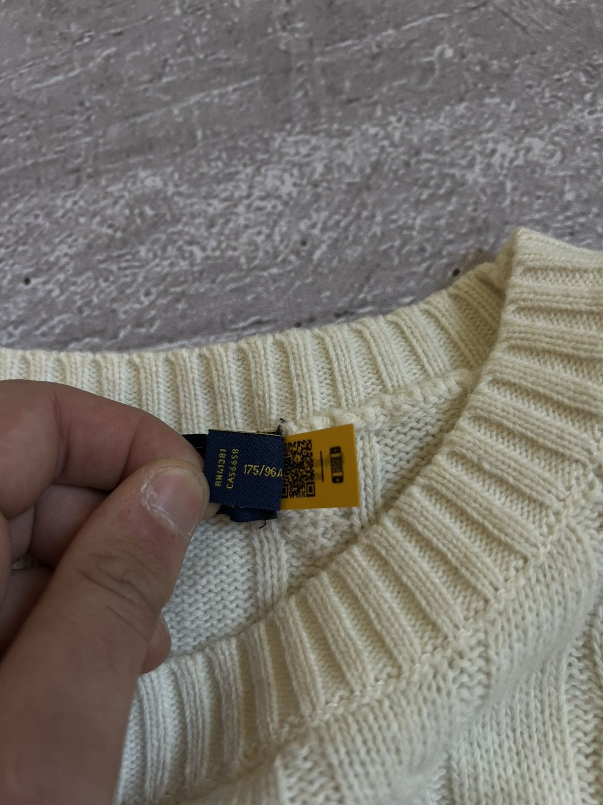 Polo Ralph Lauren Rare Cable Knit Sweater Polo Ralph Lauren M Size US M / EU 48-50 / 2 - 11 Thumbnail