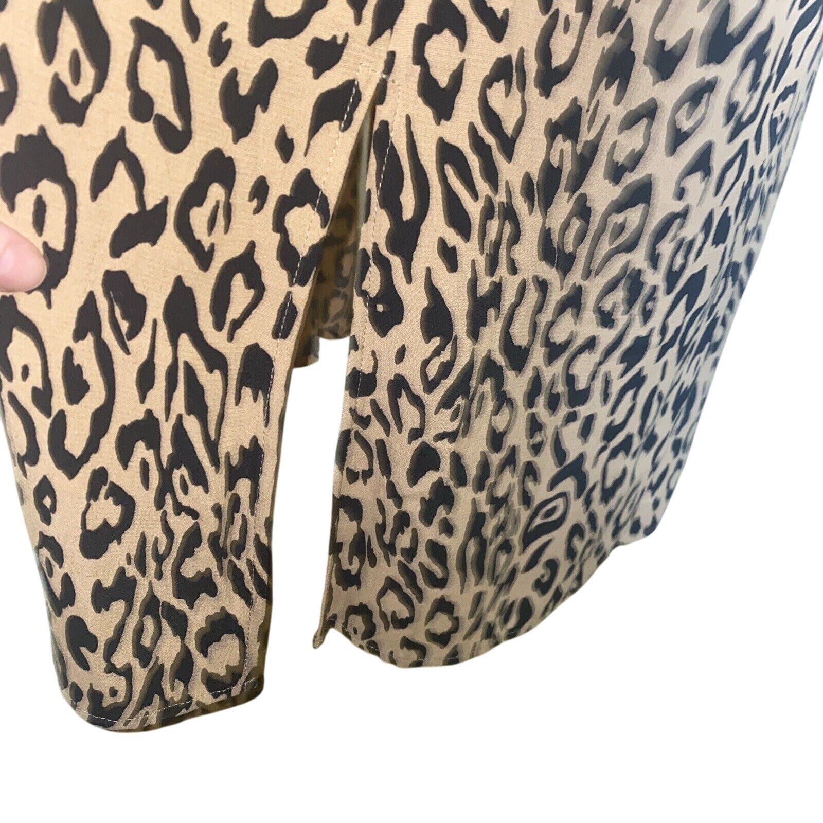 Anthropologie Anthropologie Leopard Maxi Dress size XS Size XS / US 0-2 / IT 36-38 - 5 Thumbnail