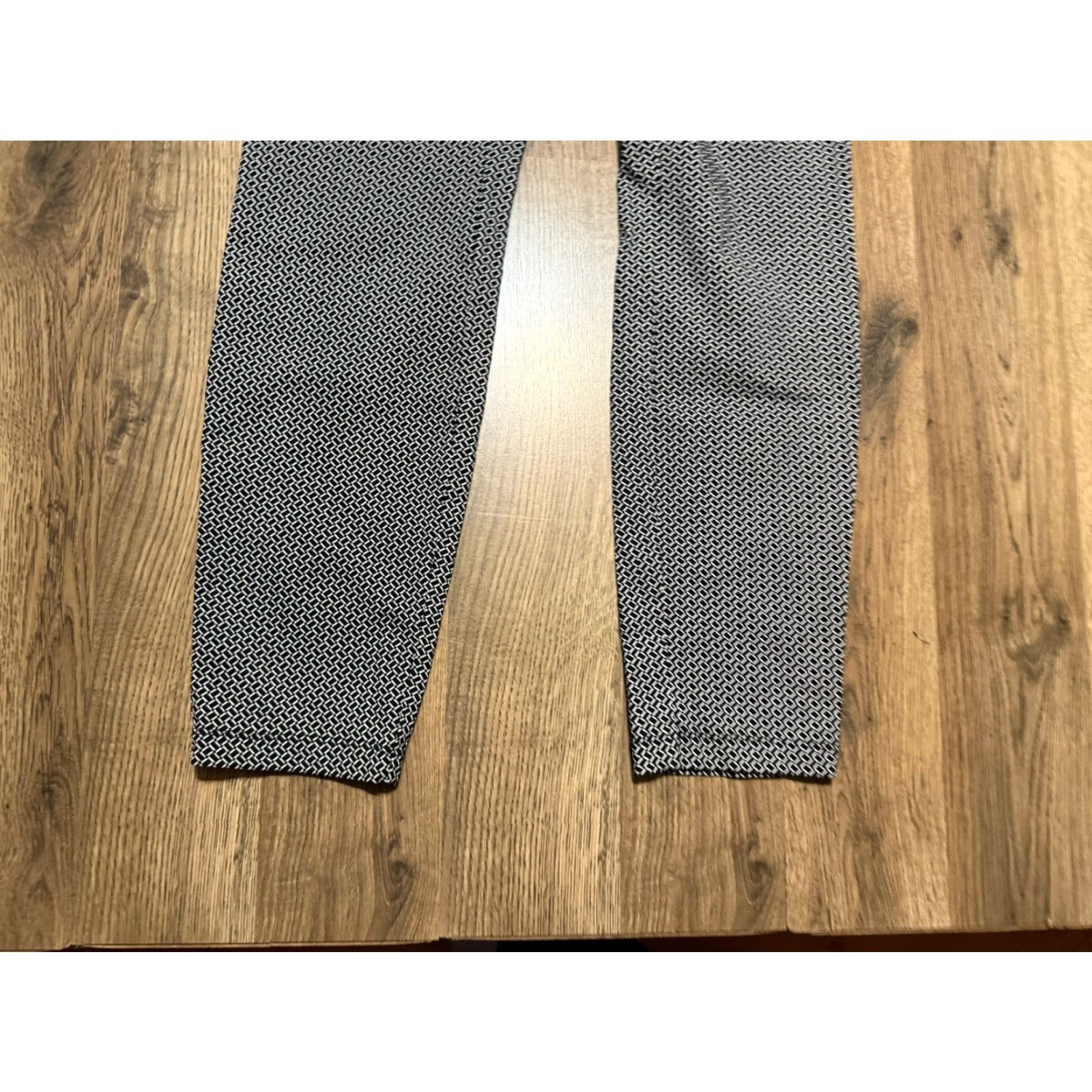Worthington Worthington Pants Women's Size 12 Black White Skinny High Rise Pull On Jeans? Size 34" / US 12 / IT 48 - 3 Thumbnail