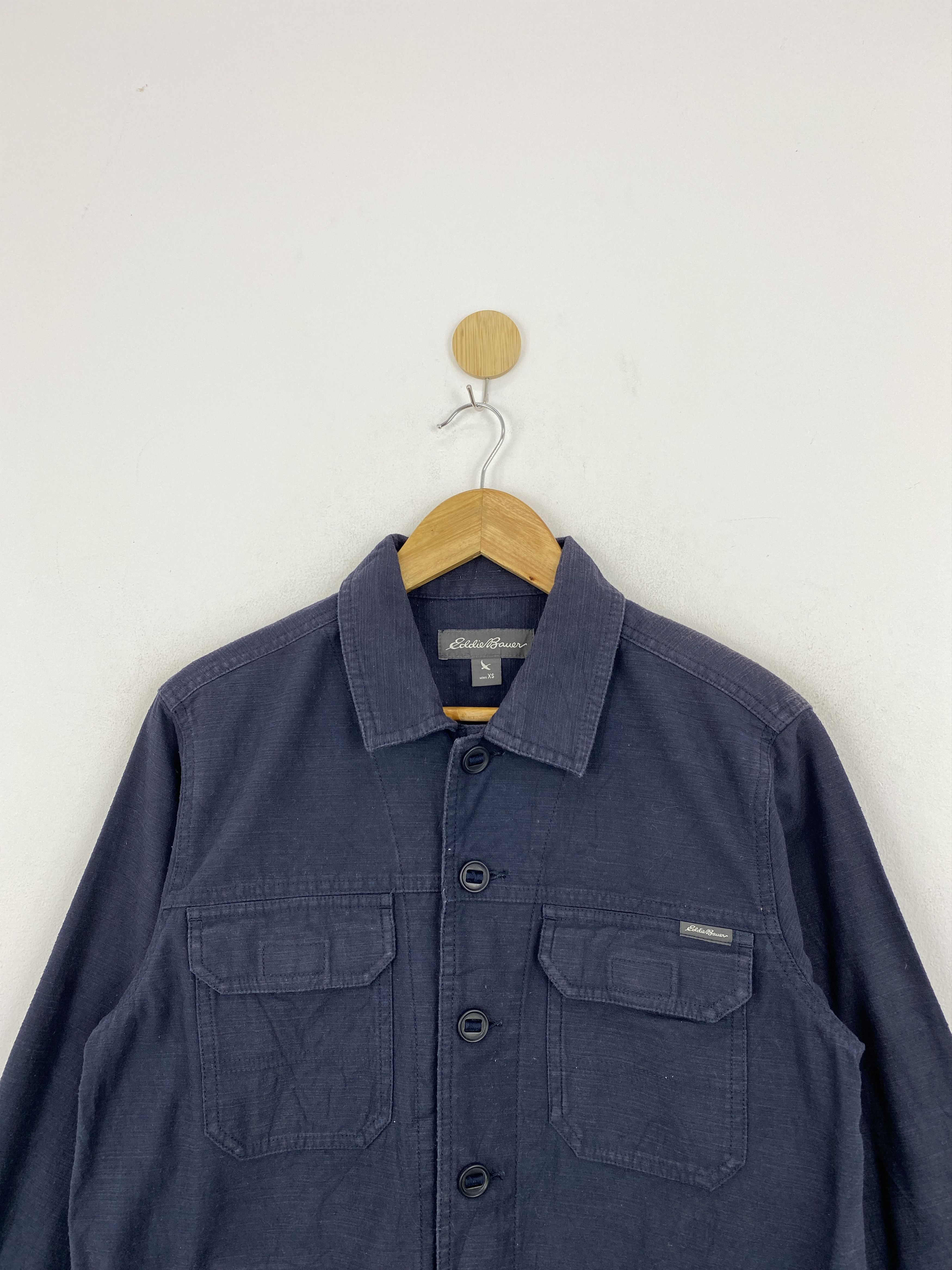 Eddie Bauer Vintage Eddie Bauer Button Up Black Jacket JA0129 Size US XS / EU 42 / 0 - 3 Thumbnail