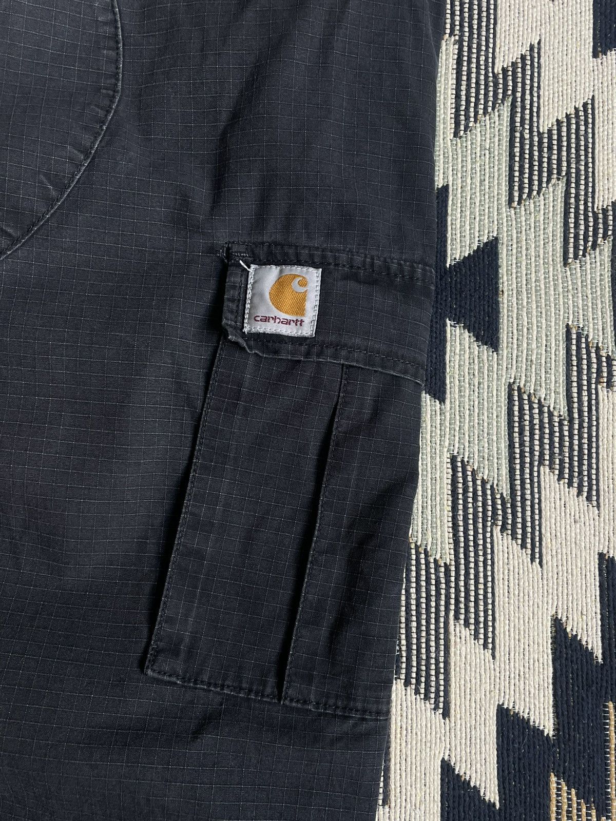 Carhartt × Vintage Vintage Carhartt Cargo Y2K Distressed Aviation Pants Size US 28 / EU 44 - 4 Thumbnail