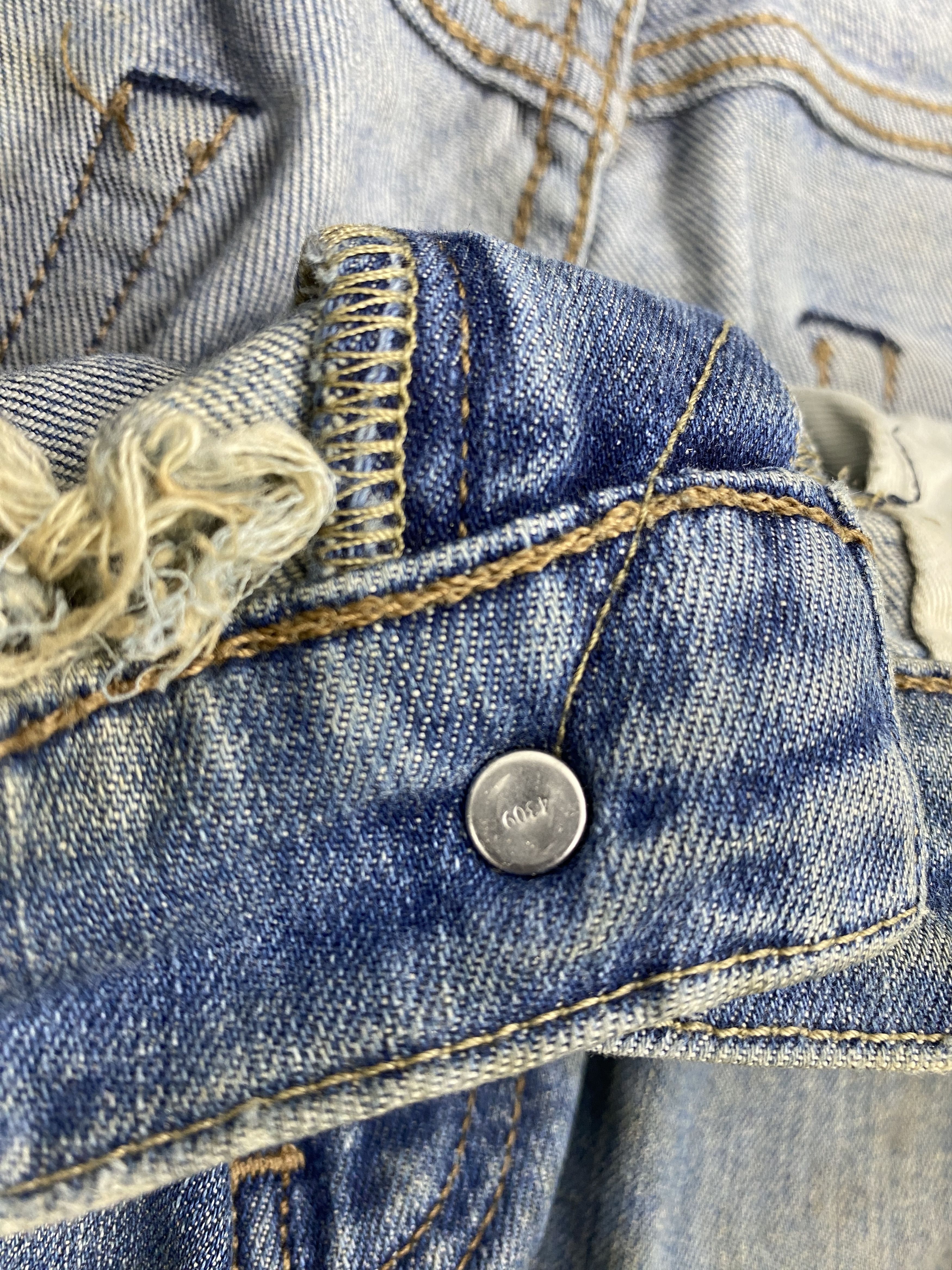 Levi's × Vintage Vintage Levi's 505 Rusty Blue Denim Jeans Size US 30 / EU 46 - 11 Thumbnail
