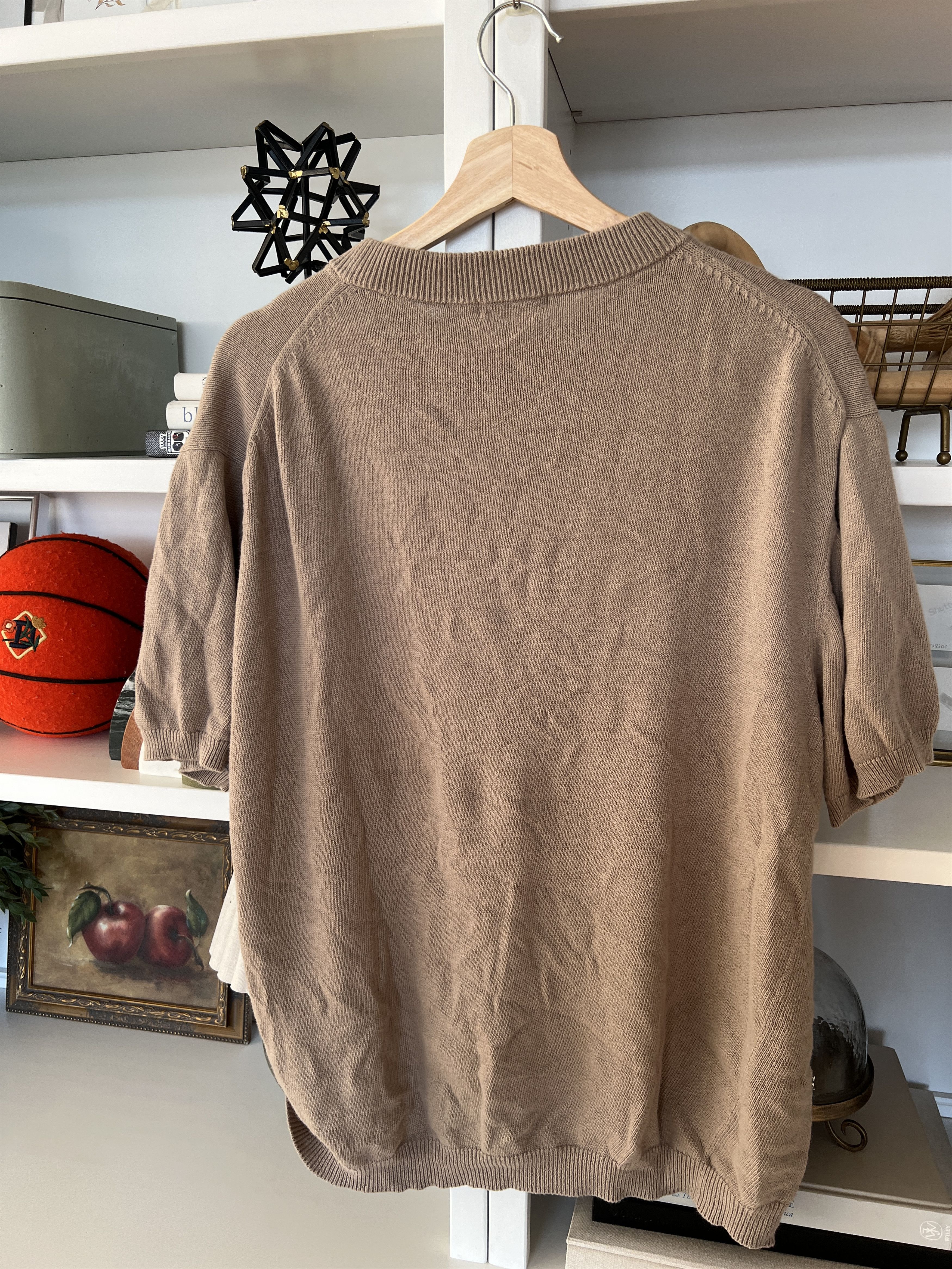 3sixteen Knit Shirt Cotton Linen Beige Size US XXL / EU 58 / 5 - 5 Thumbnail
