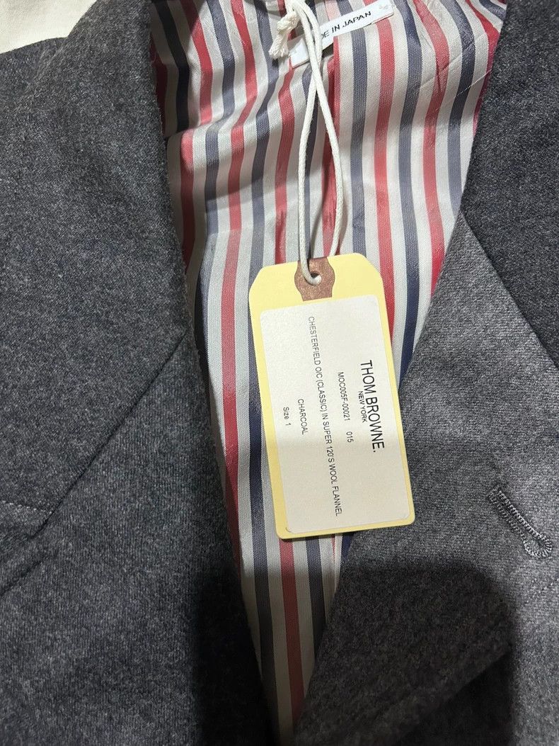 Thom Browne Thom Browne size1 Thin color wool coat Size US S / EU 44-46 / 1 - 6 Thumbnail