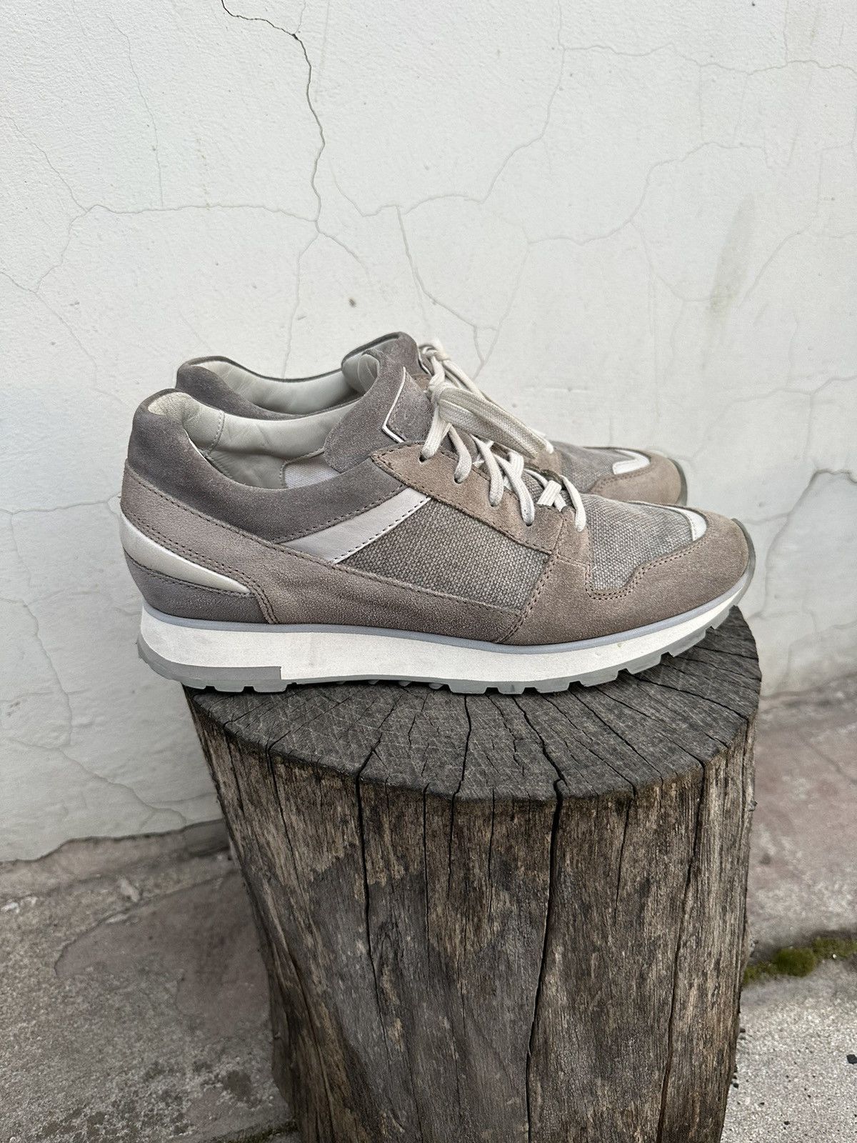 Santoni Santoni suede sneakers Size US 8 / EU 41 - 1 Thumbnail