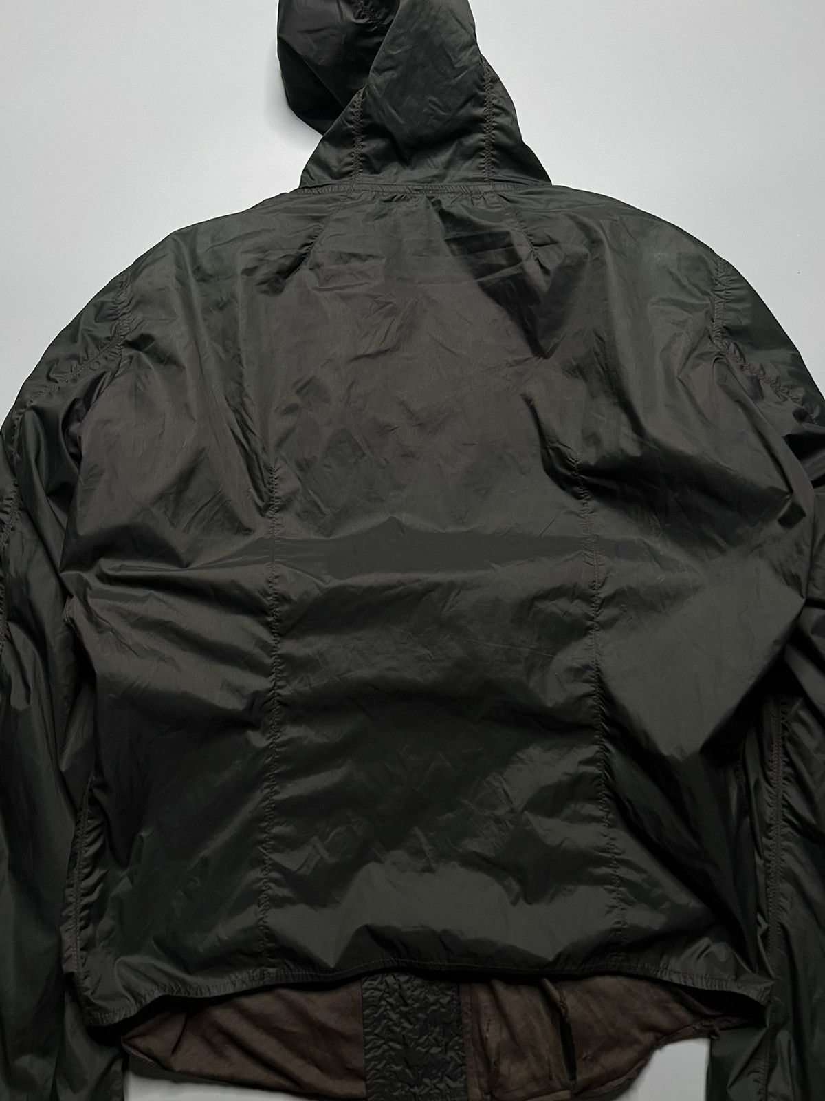 Rick Owens Archive Rick Owens Nylon hooded Bomber With Sling Attached Size US M / EU 48-50 / 2 - 3 Thumbnail